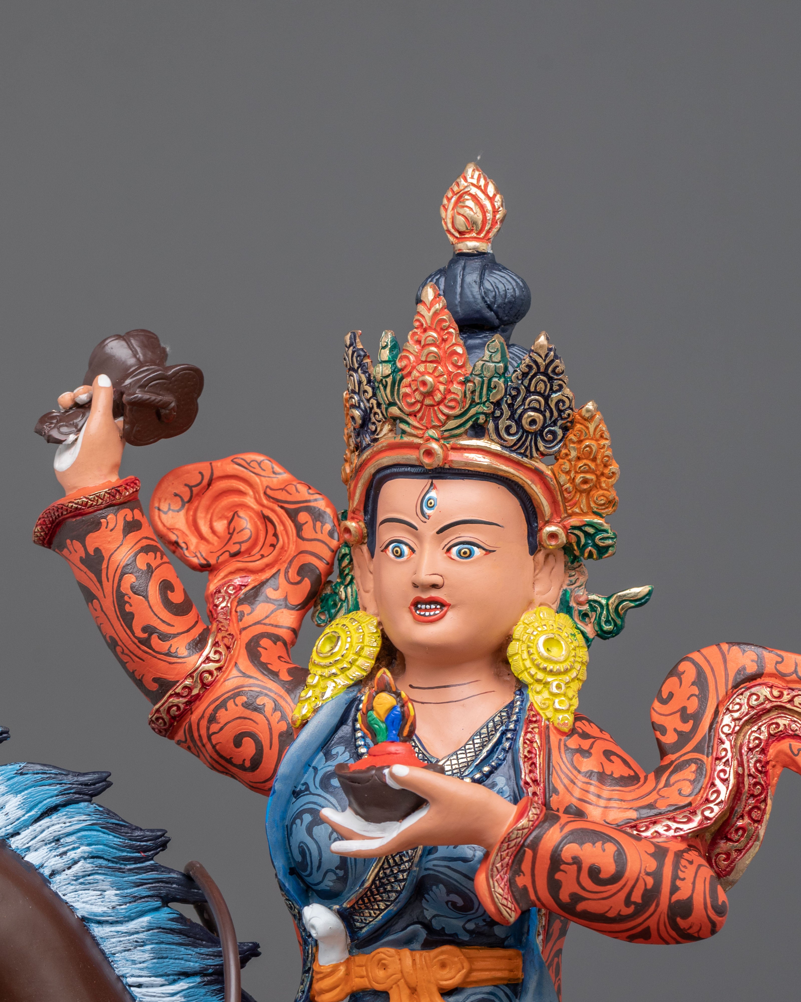 Achi Chokyi Drolma Figurine | 24K Gold Gilded Protector