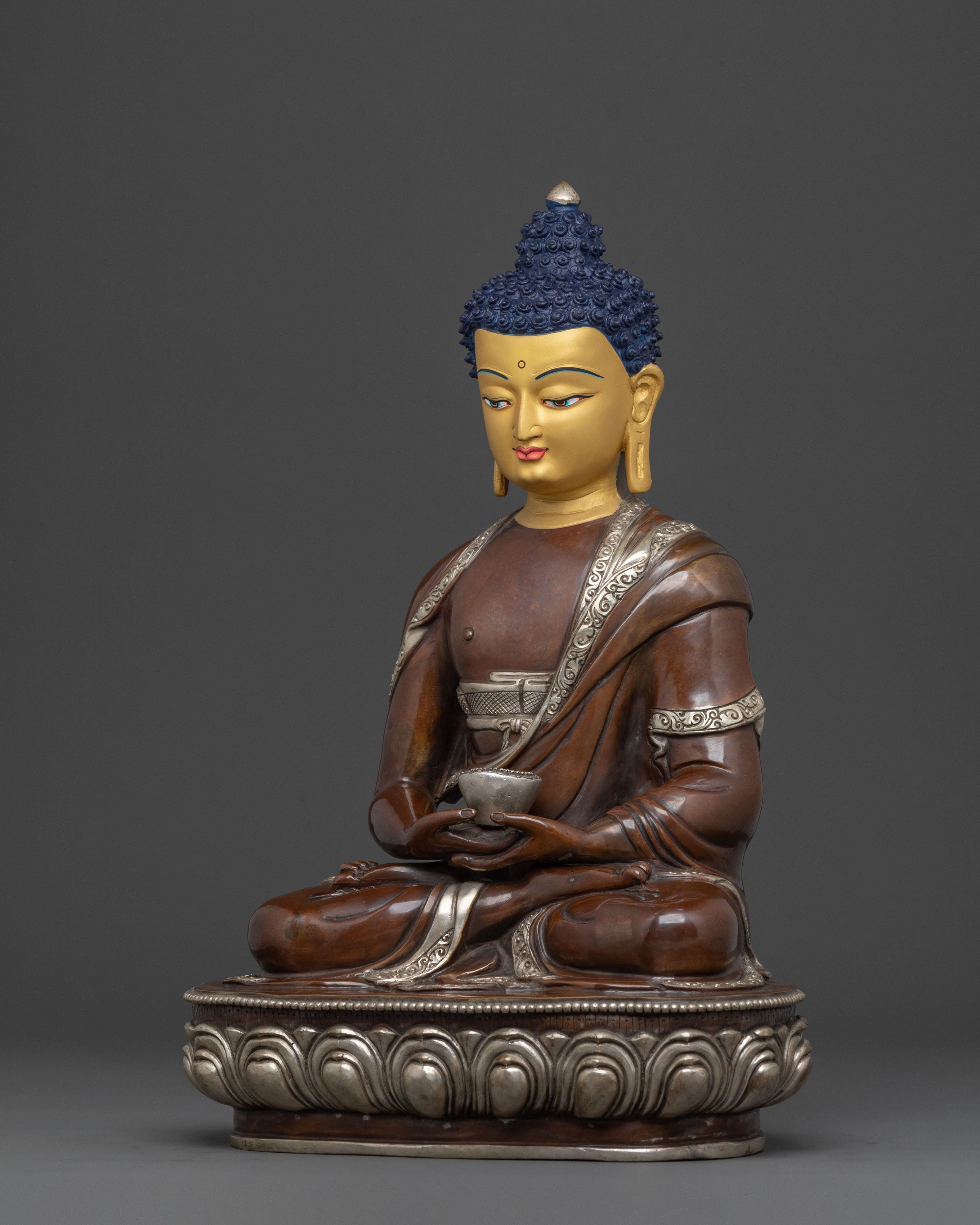 Pureland Buddha Amitabha Blessing Statue