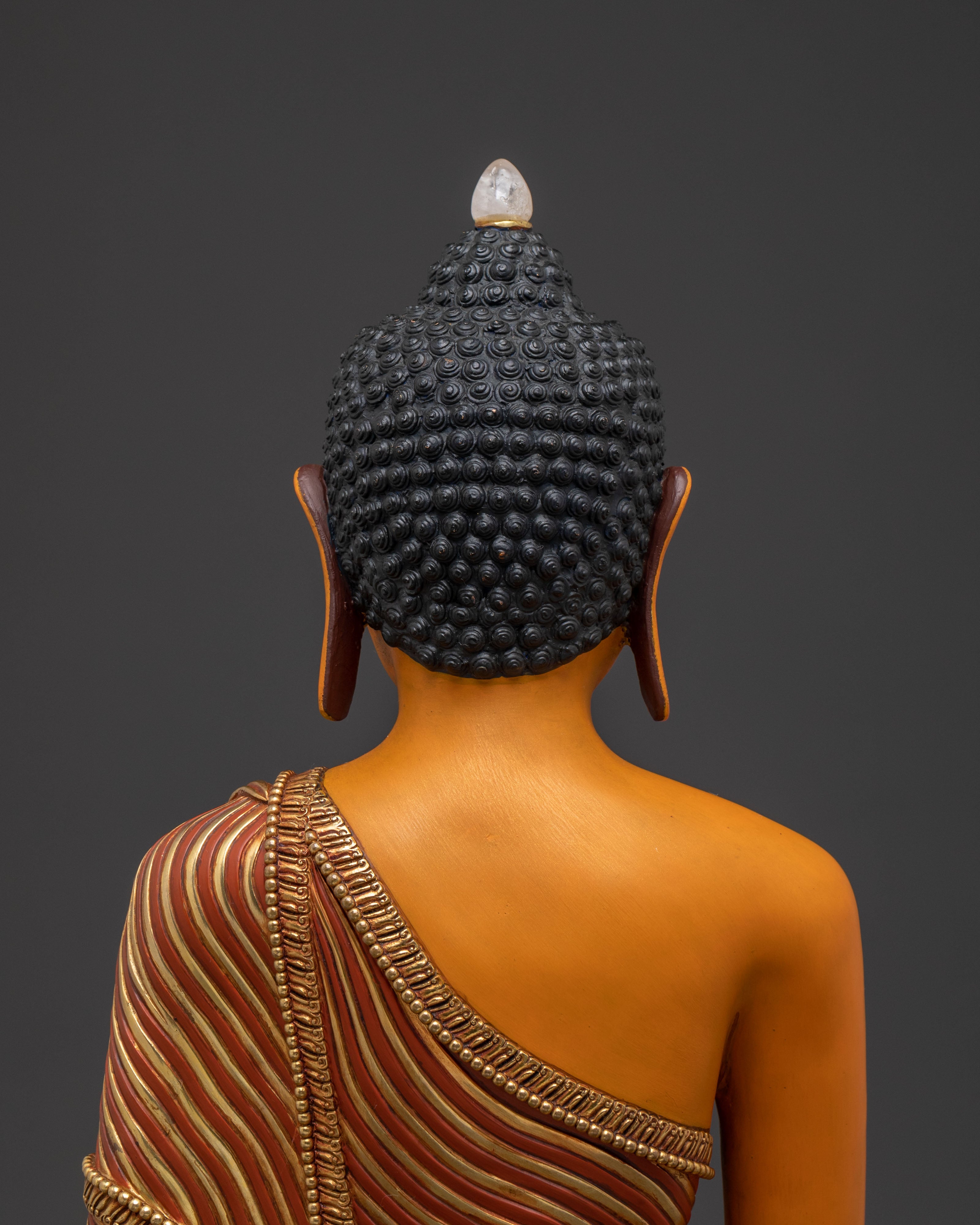 Divine Shakyamuni Buddha Golden Statue | Altar Decor