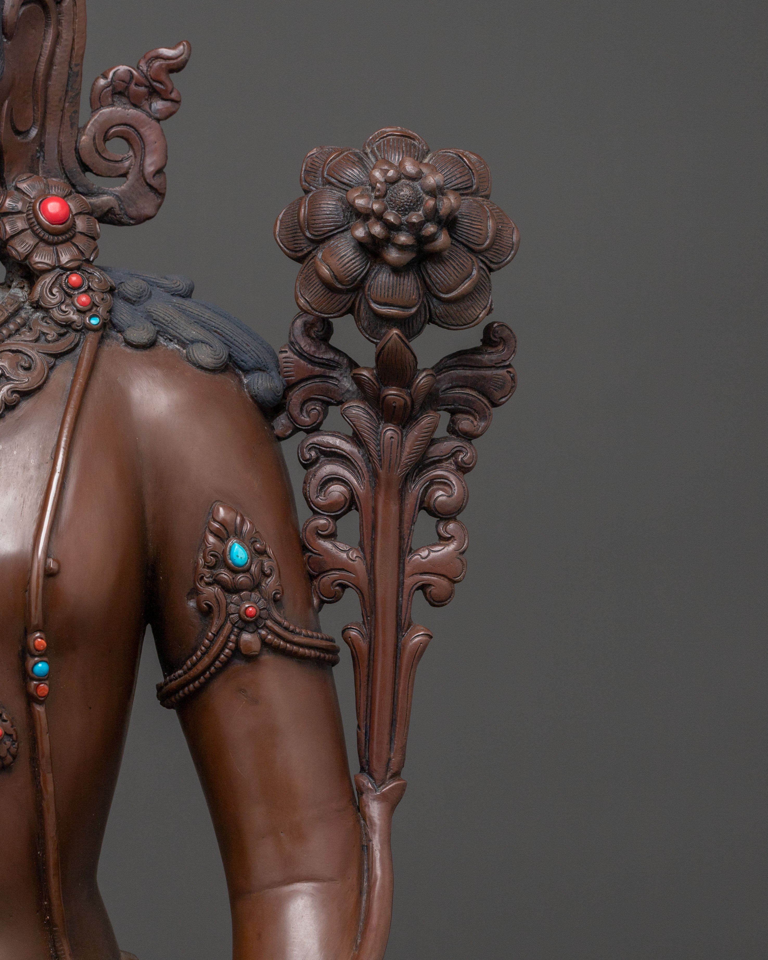 Padmapani Statue of Compassion | Bodhisattva of Mercy and Wisdom