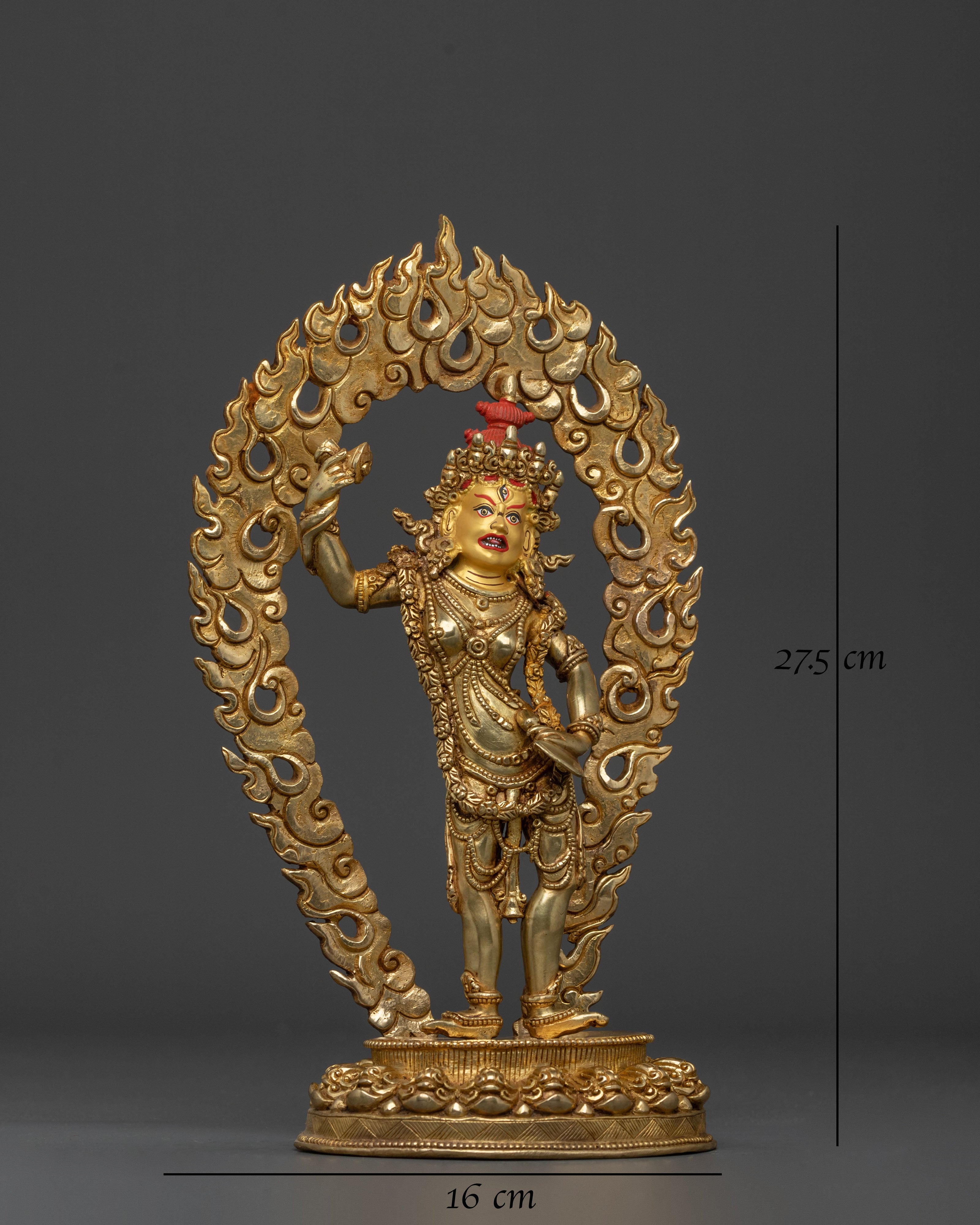 Tibetan Yeshe Tsogyal Sculpture | Altar Home Decor