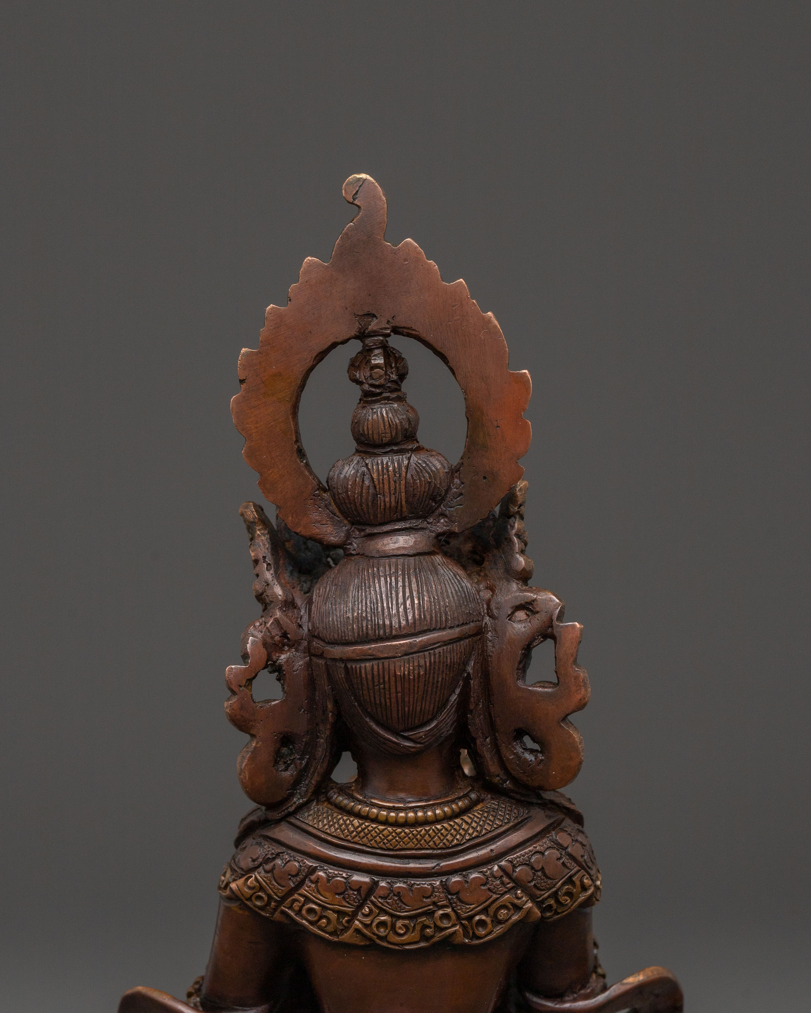 The Primordial Buddha Vajradhara Statue – Oxidized Copper