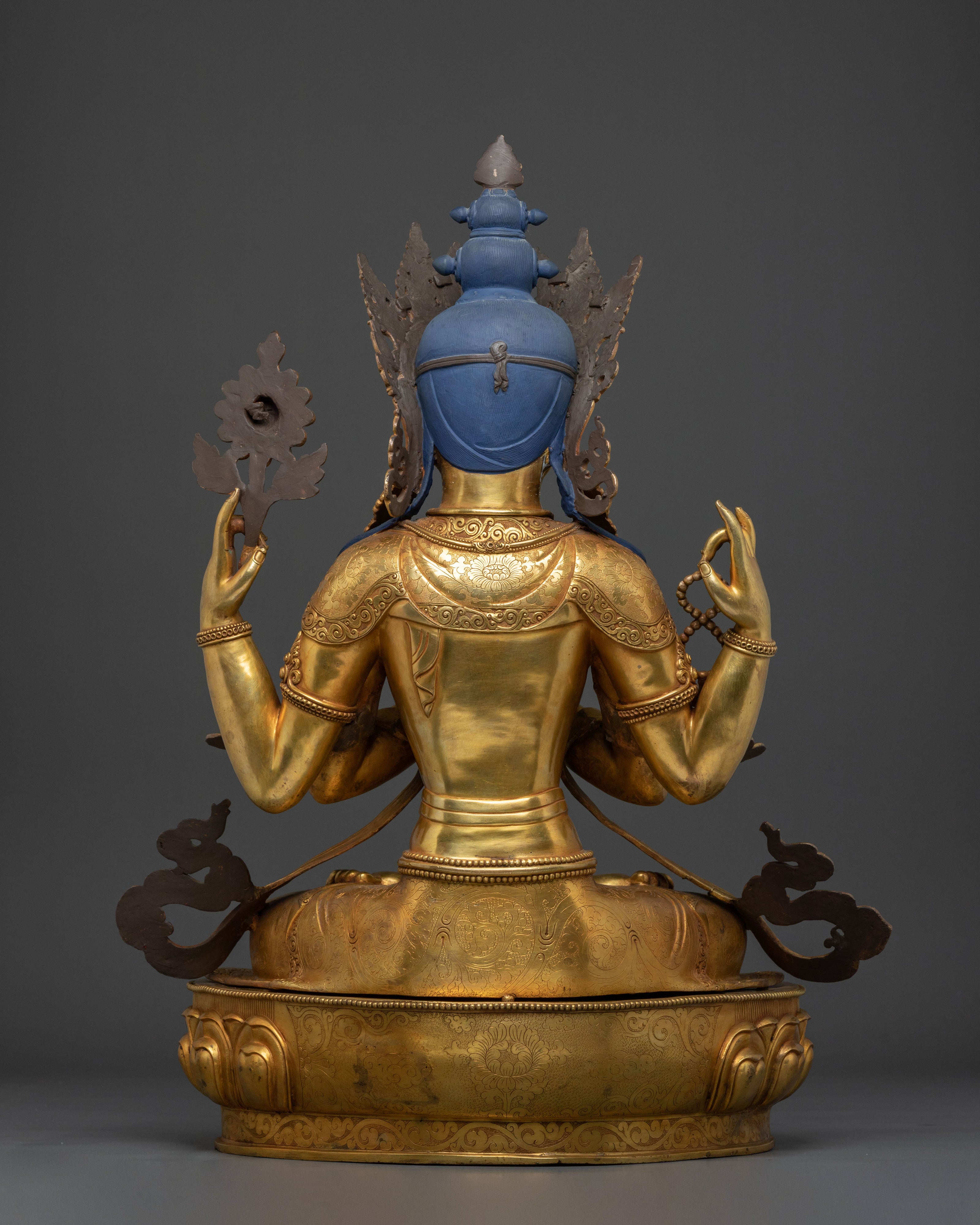 Chenrezig Buddhist Protection Statue | Bodhisattva of Infinite Compassion