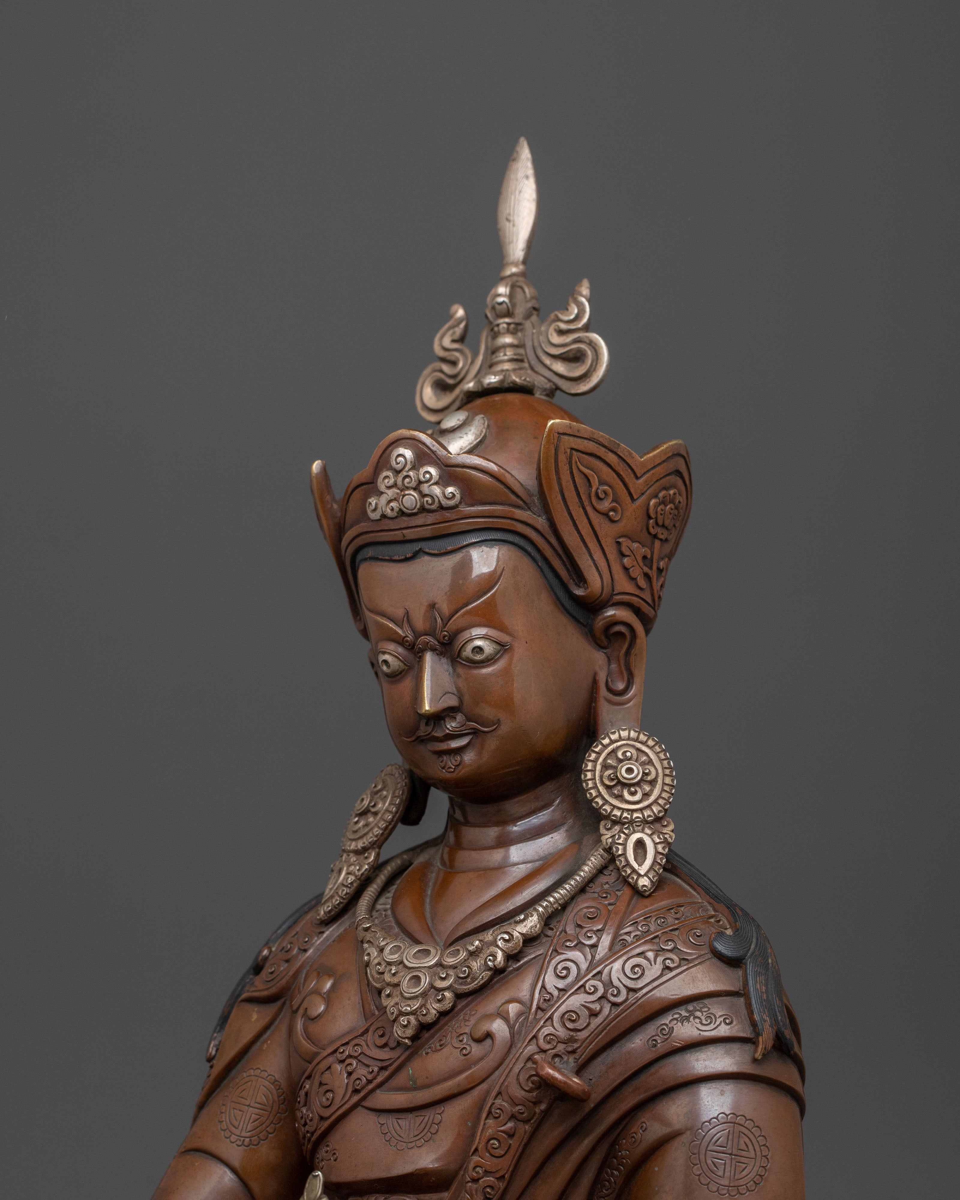 Guru Padmasambhava Sacred Statue | Home Decor