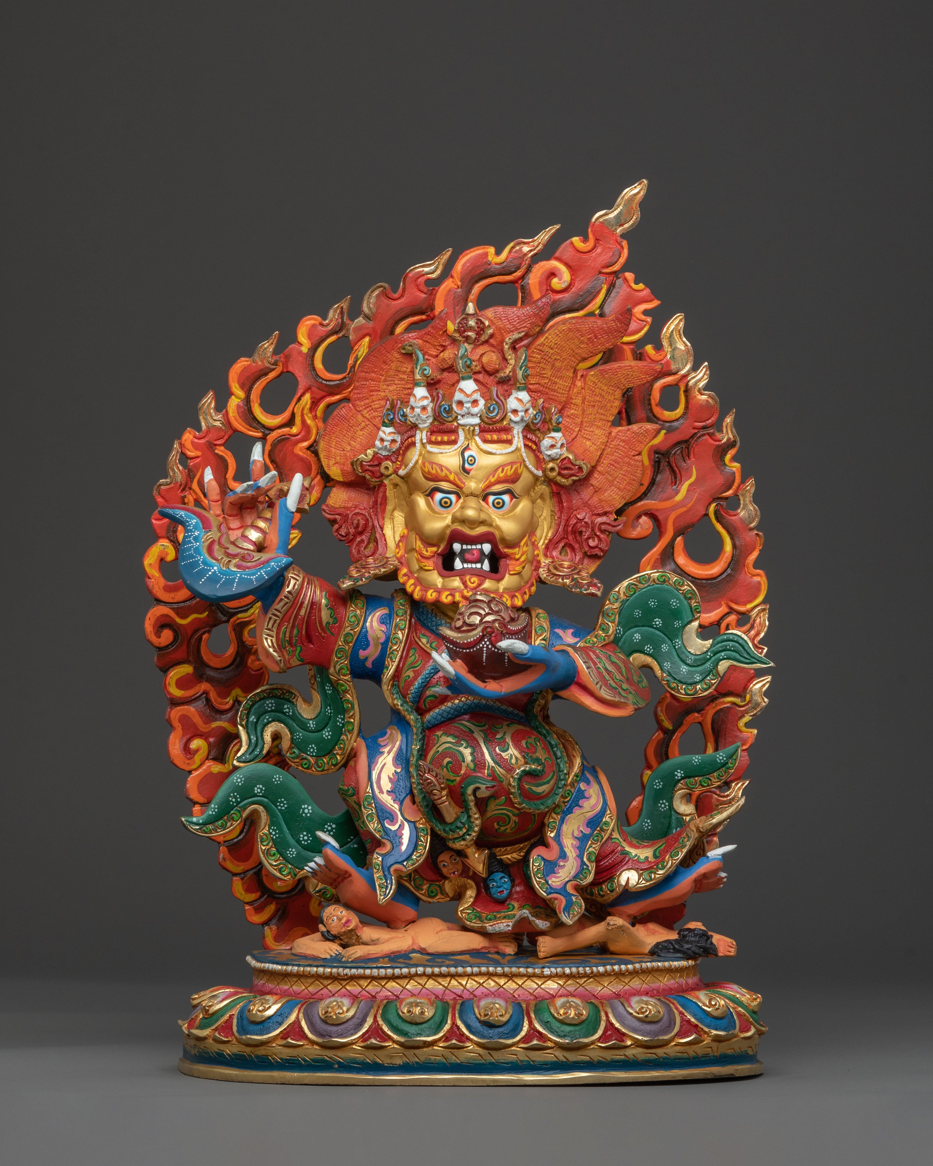 Mahakala Bernakchen Statue