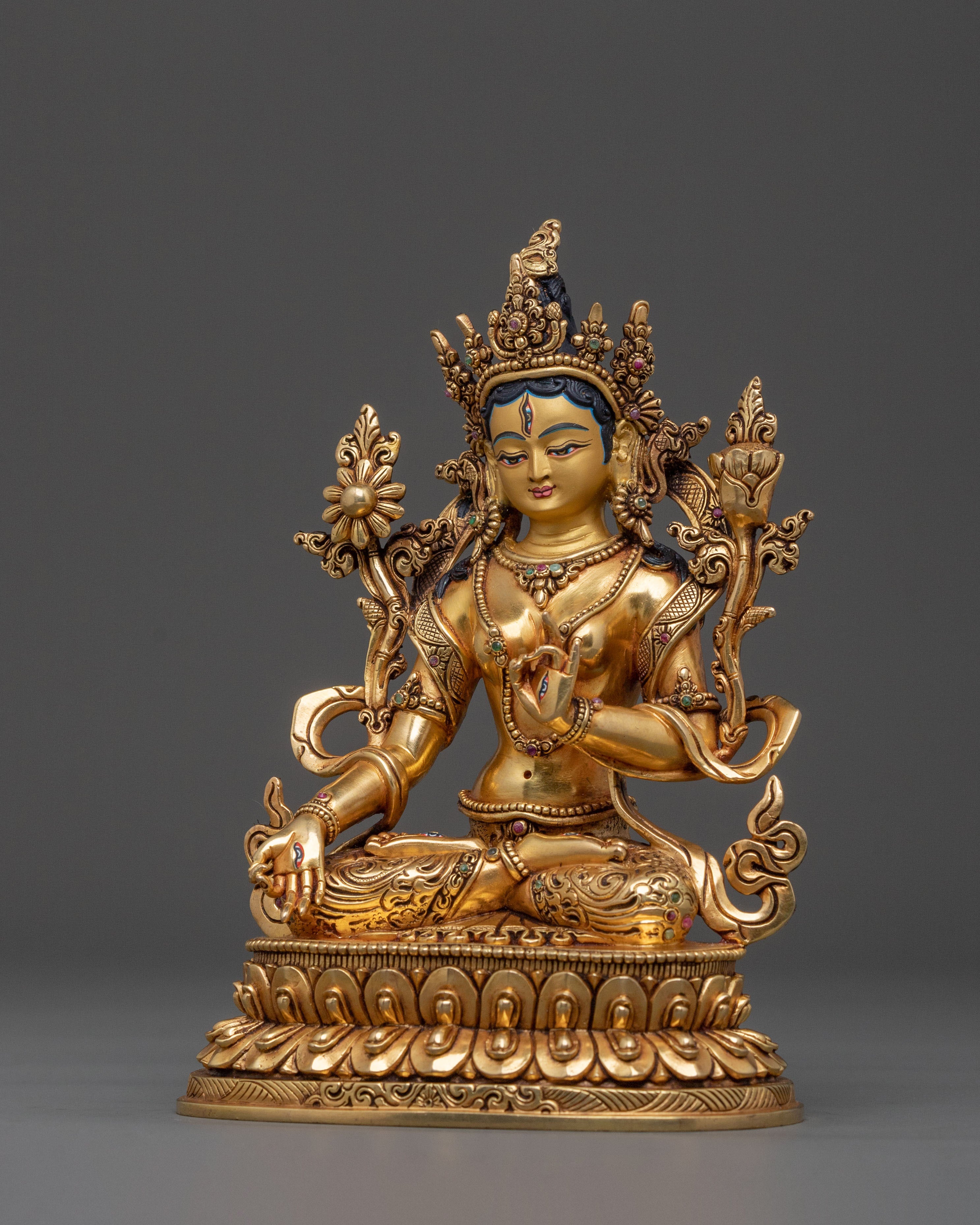 Goddess White Tara Statue | Tibetan Buddhist Goddess