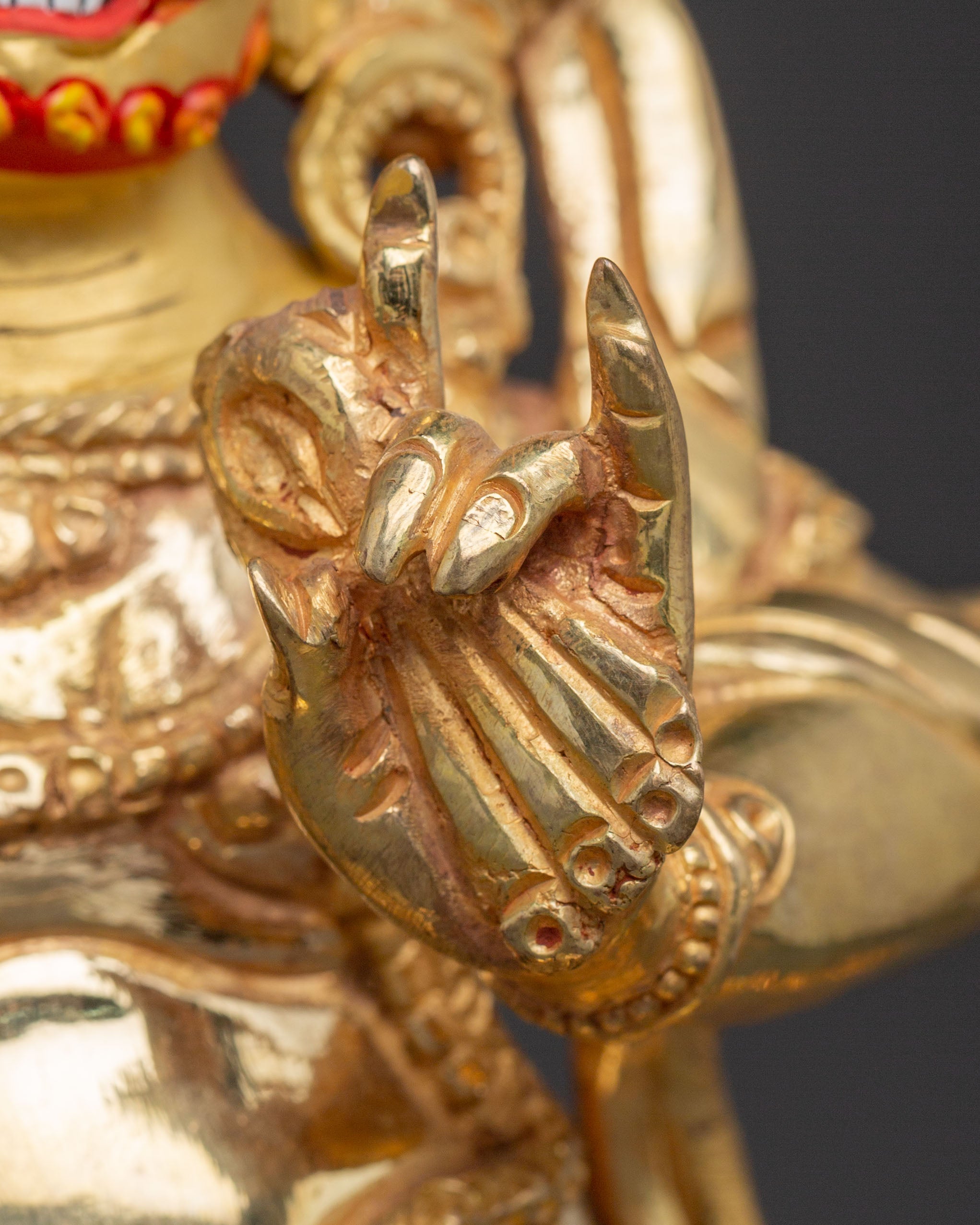 Vajrapani Wrathful Power Statue – Handcrafted Copper Art