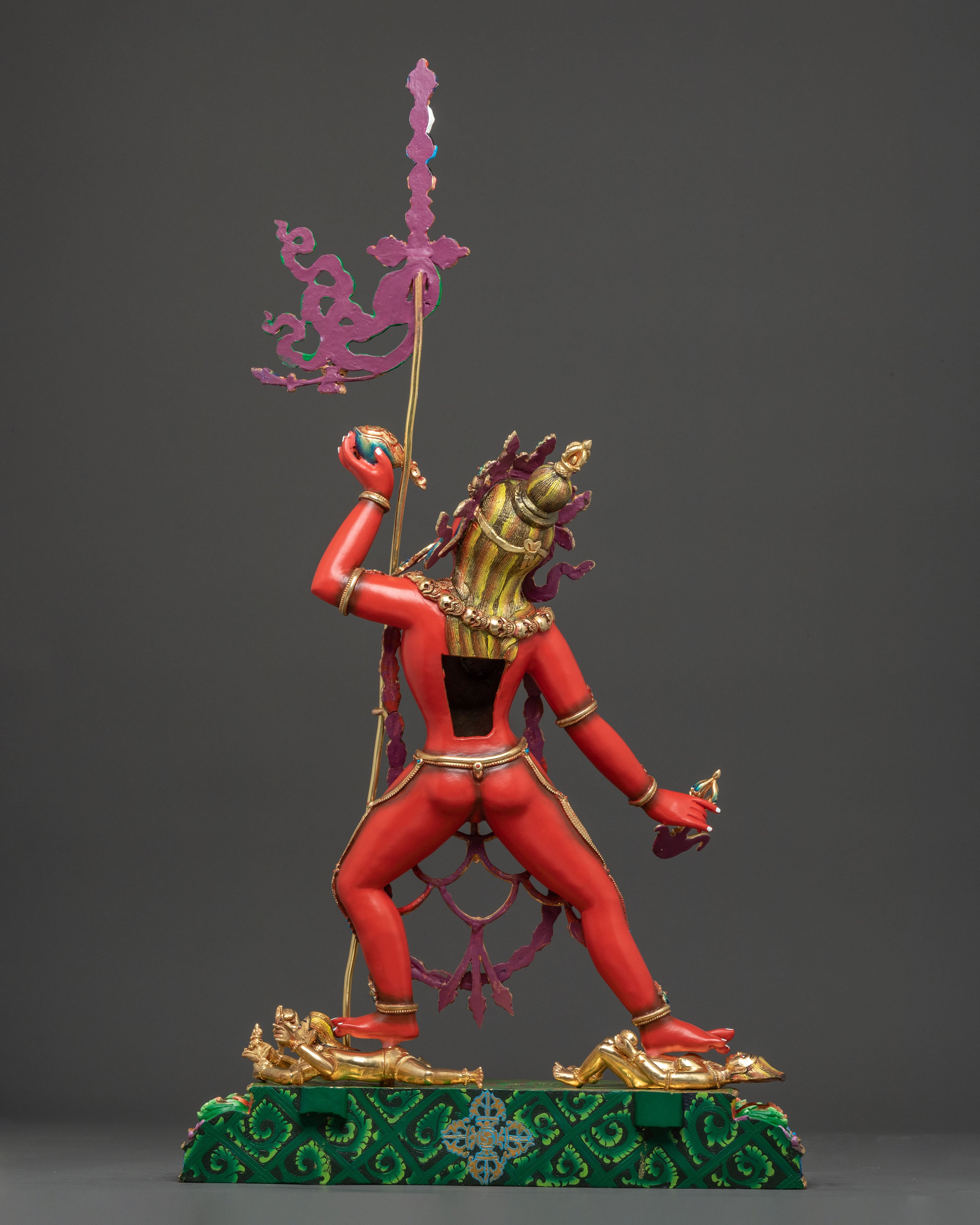 Vajrayogini Tantric Buddha Statue – Fiery Copper Masterpiece