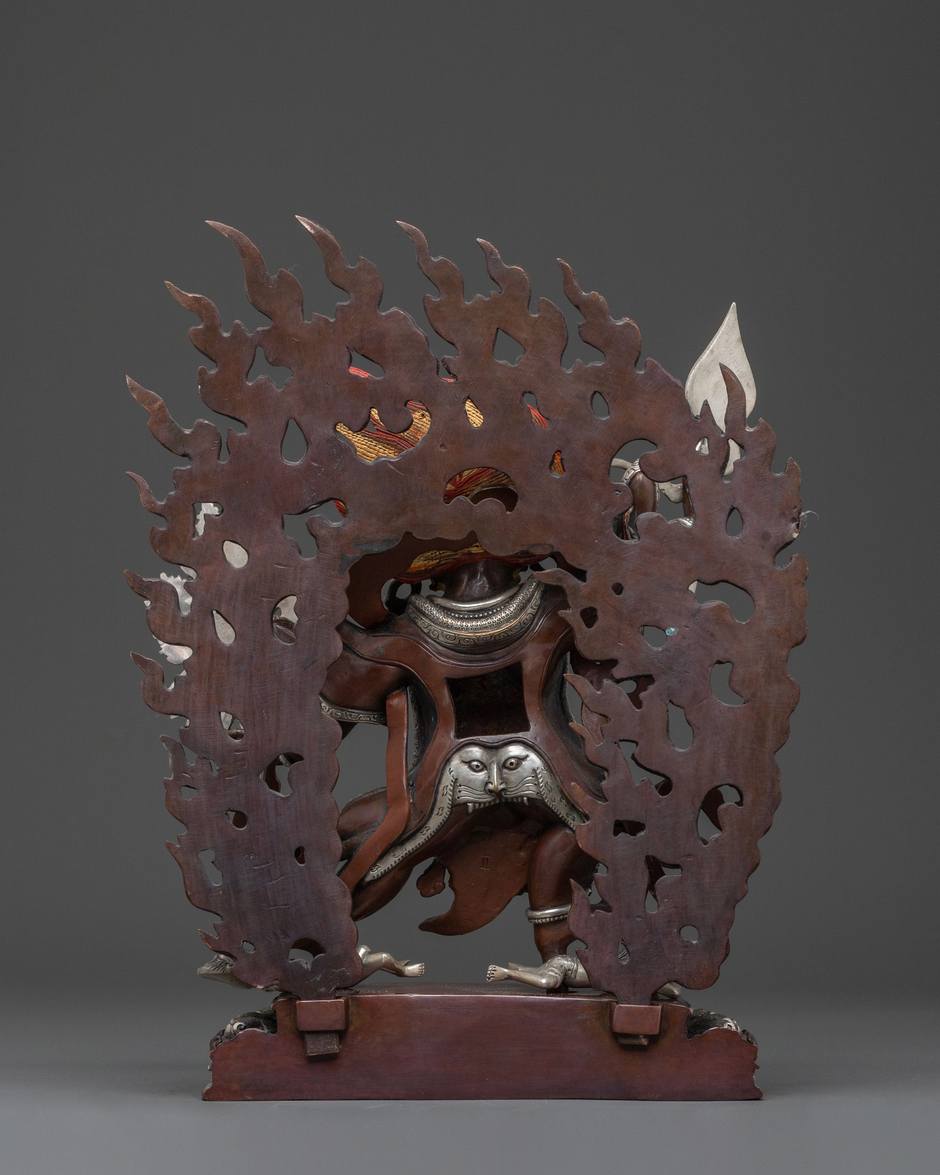 Takla Mebar: Oxidized Copper Sculpture