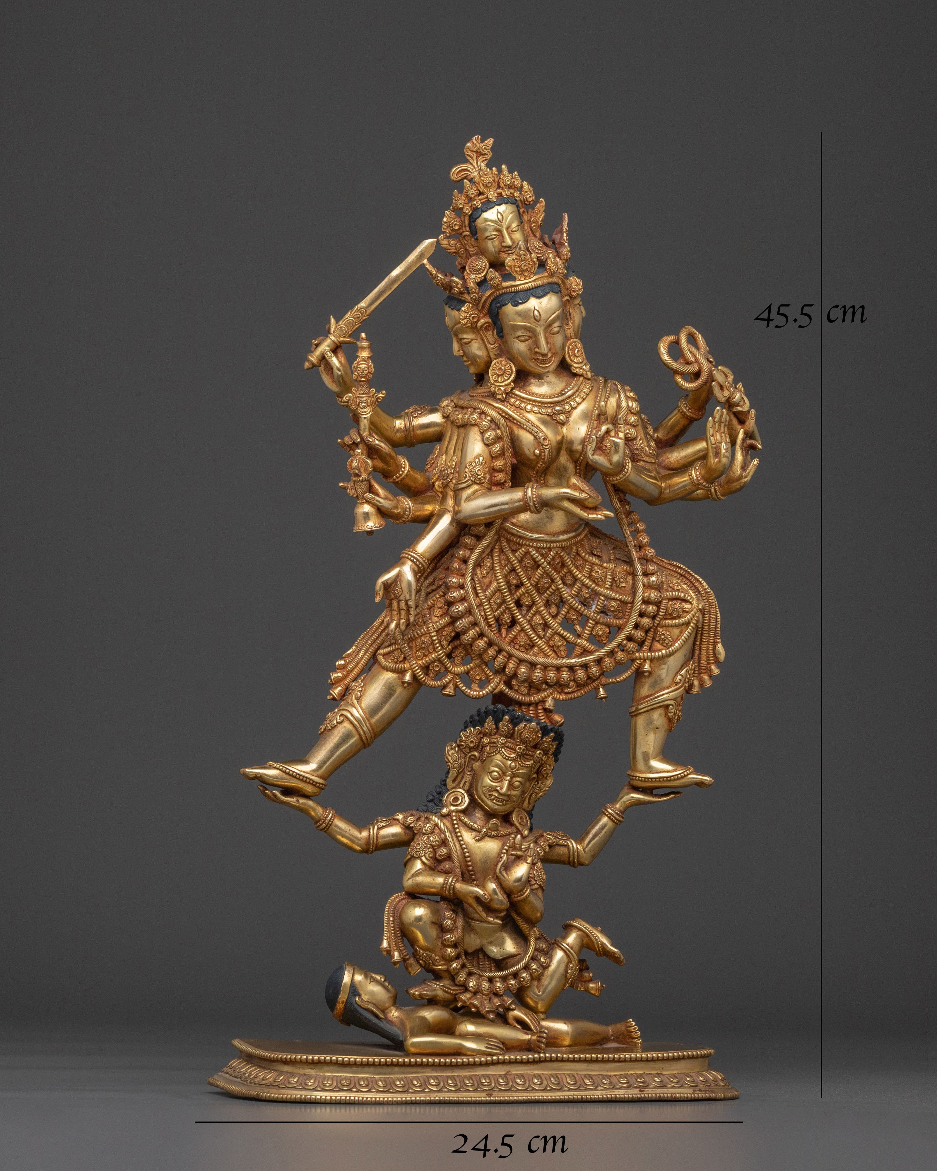 Radiant Siddhi Laxmi Figurine | Goddess of Wealth and Prosperity