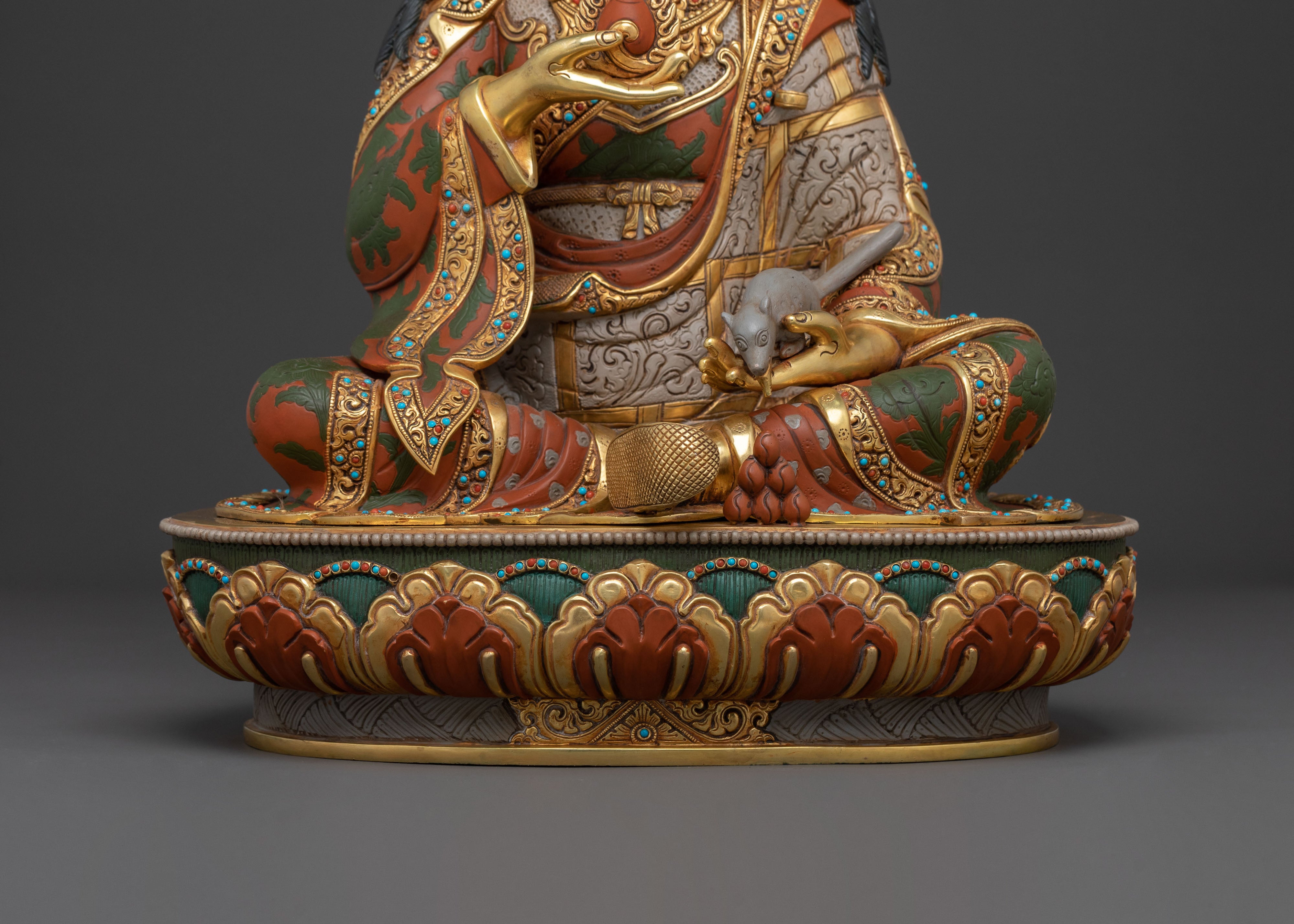 Guru Norla Statue | Sacred Buddhist Master
