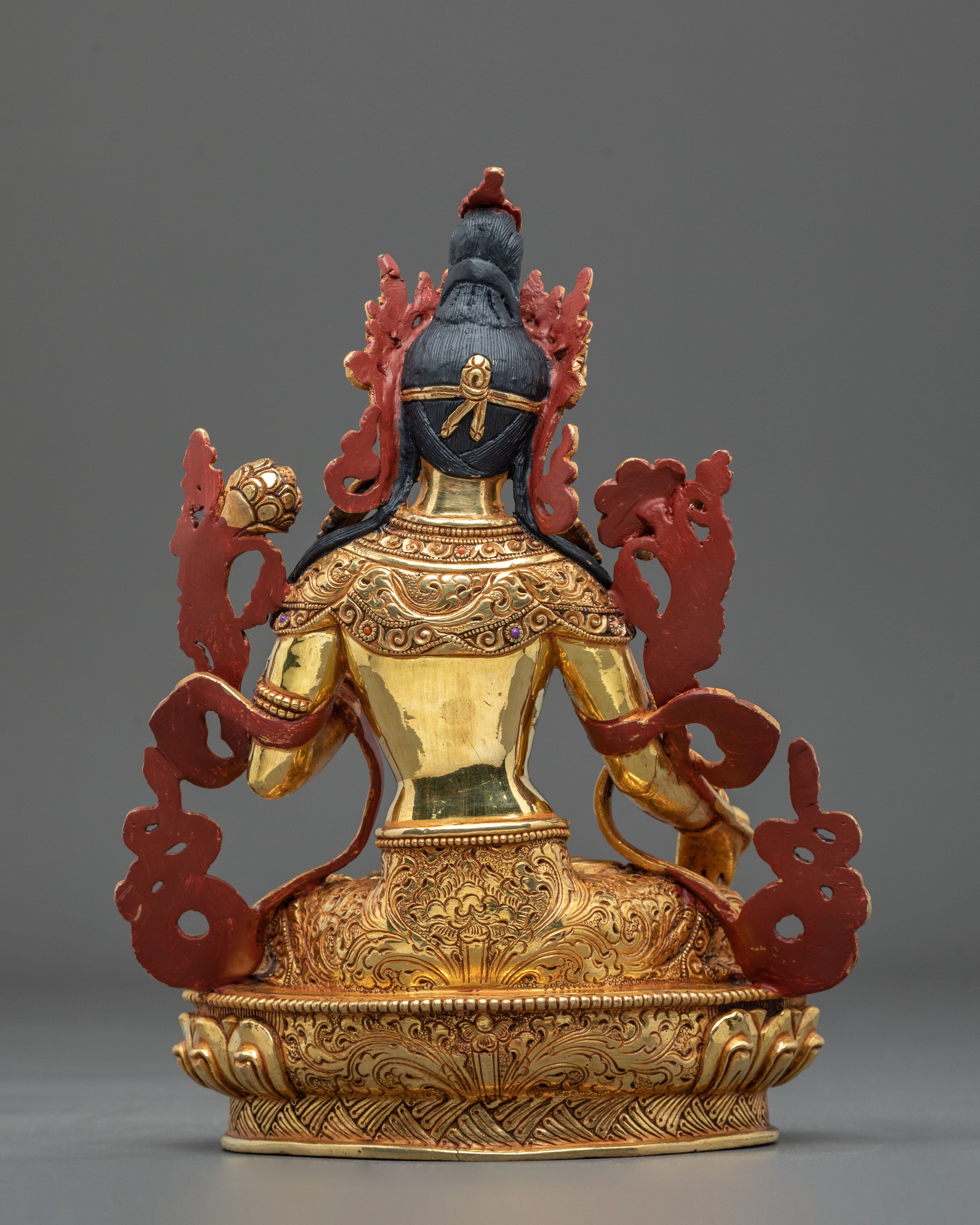Sita Tara "White Tara" Golden Statue | Made in Nepal