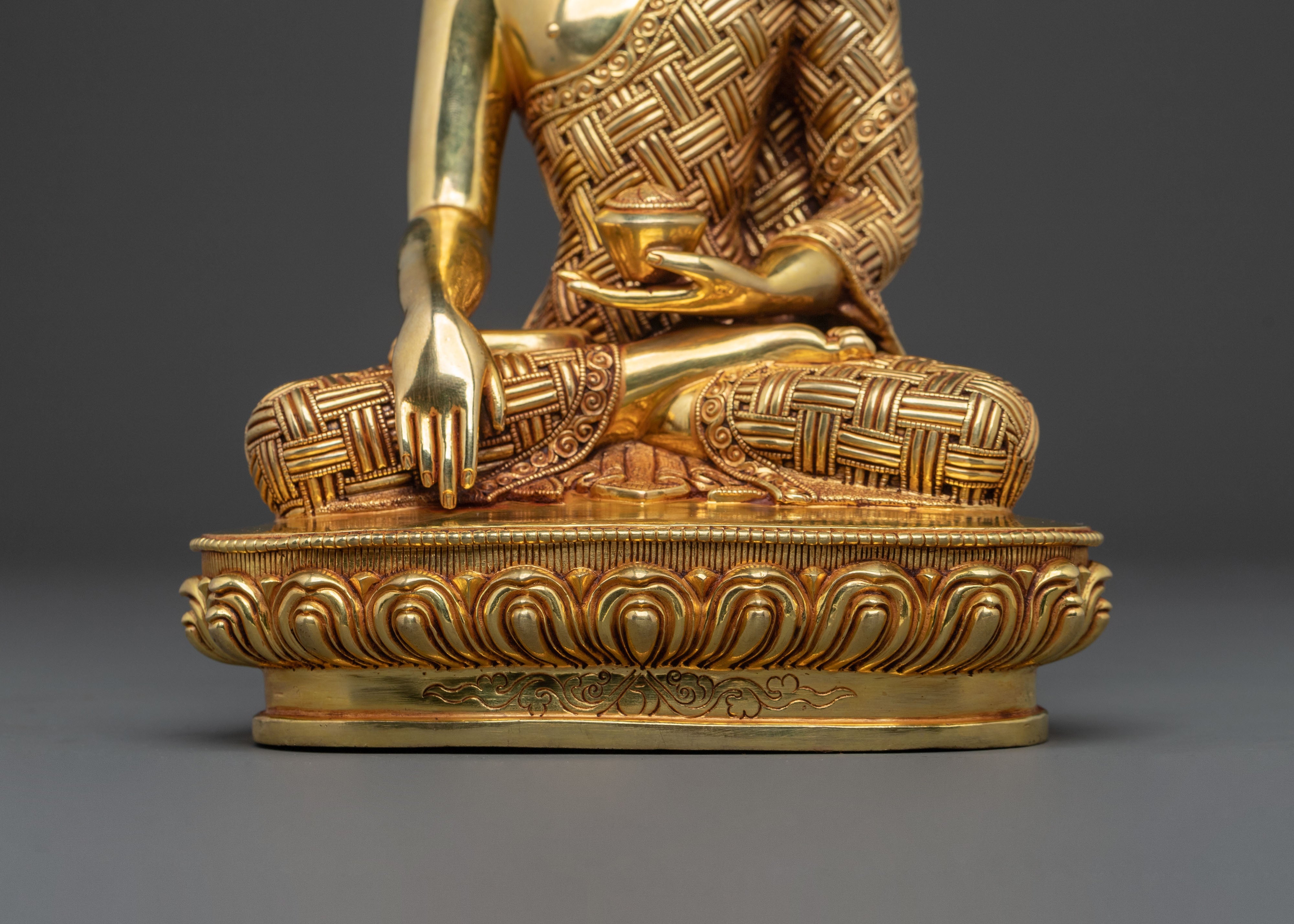 Sage Shakyamuni Buddha Statue: Made in Nepal