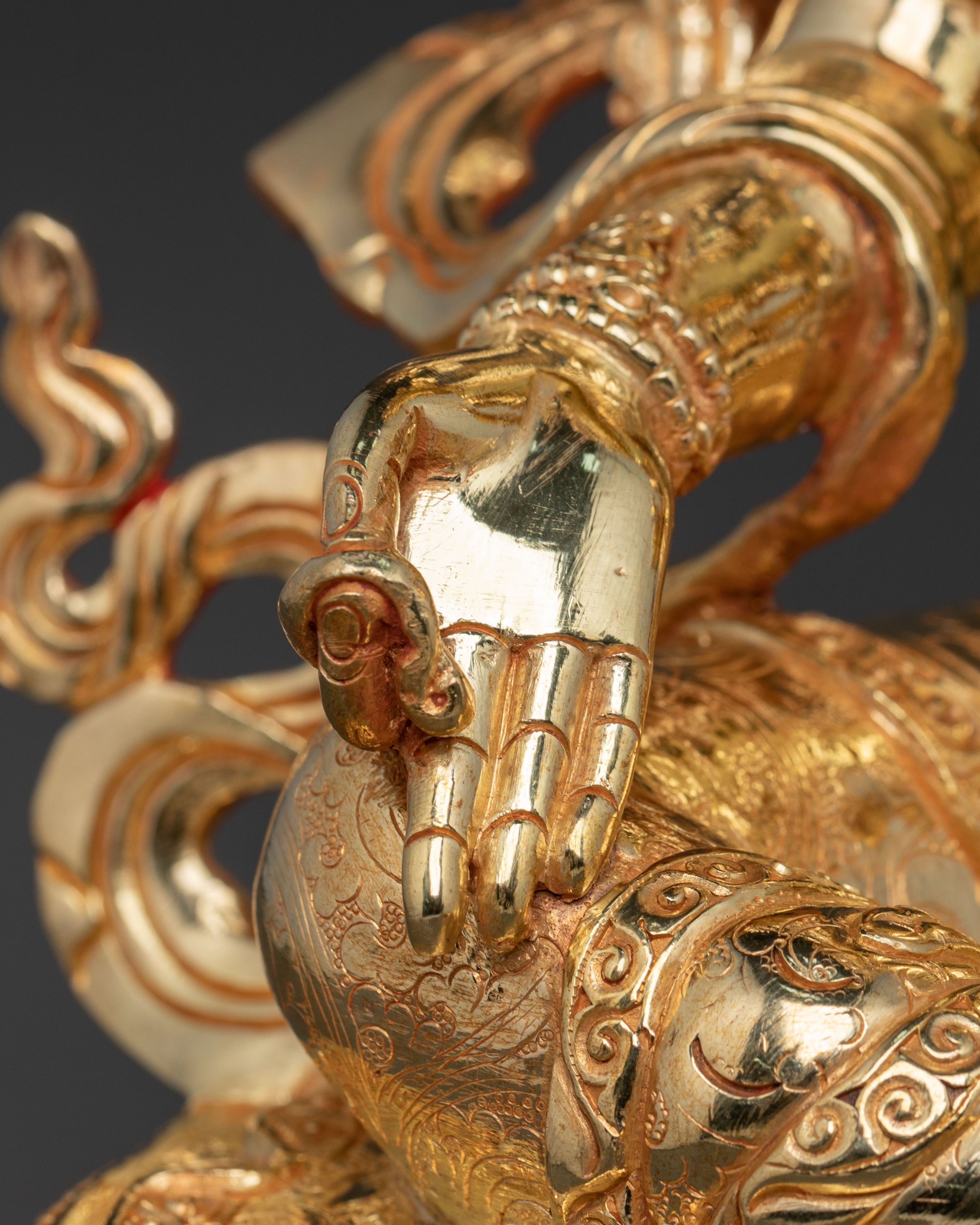 Mother Green Tara Peaceful Statue | Sacred Himalayan Buddhist Art