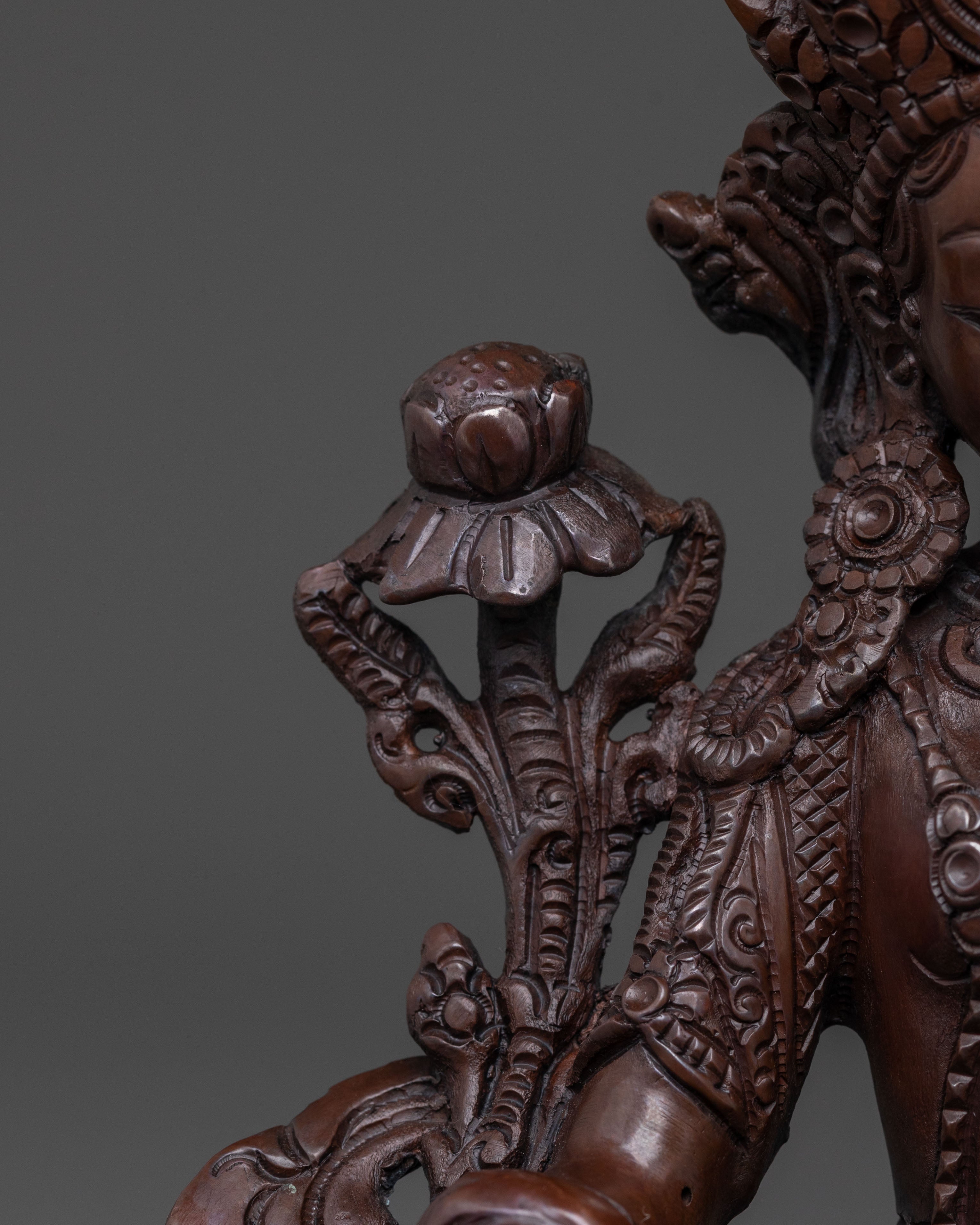 Protector Figurine: Green Tara | Compassion & Healing Goddess