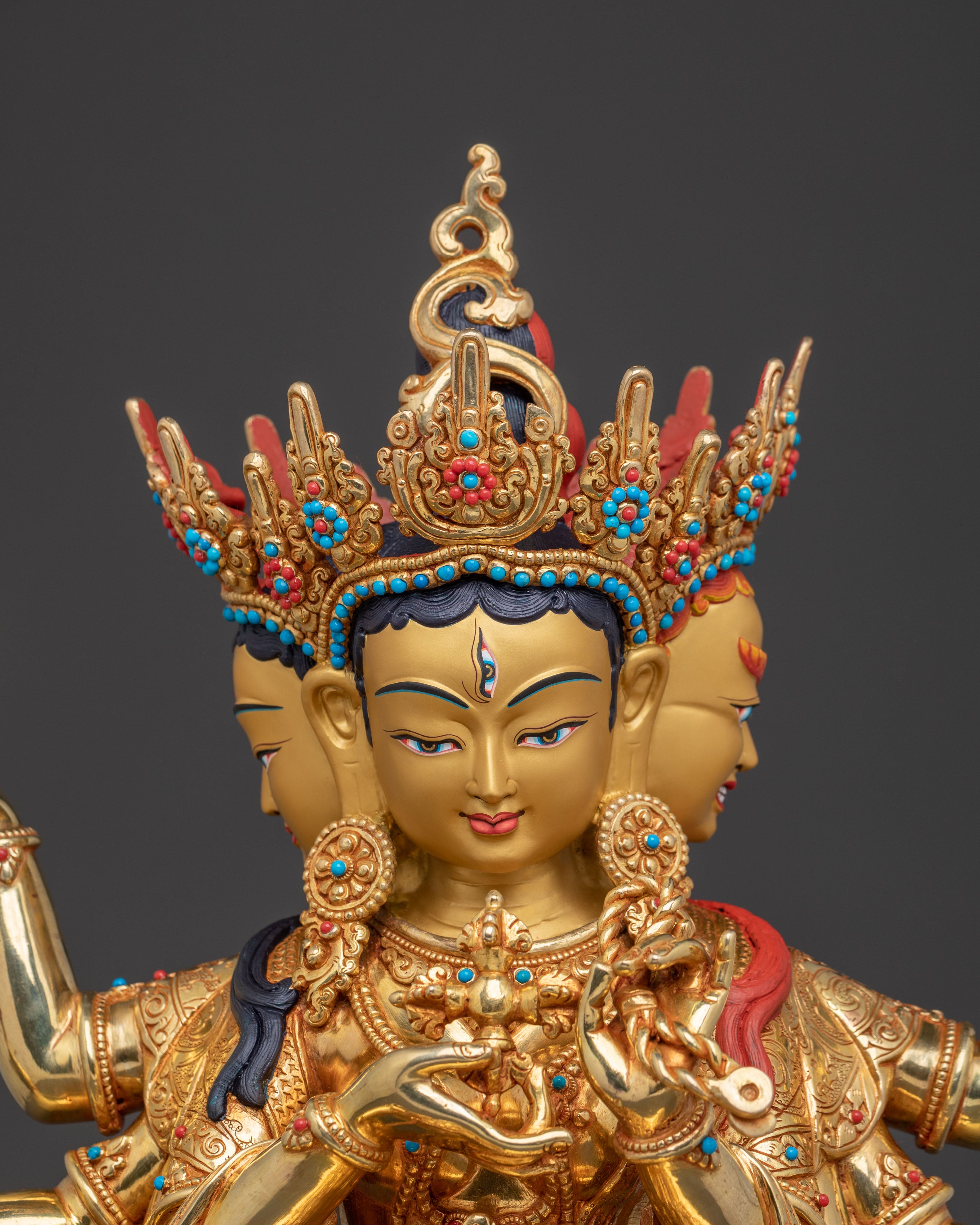 Sacred Nagyalma Golden Statue | Embodying of Purity