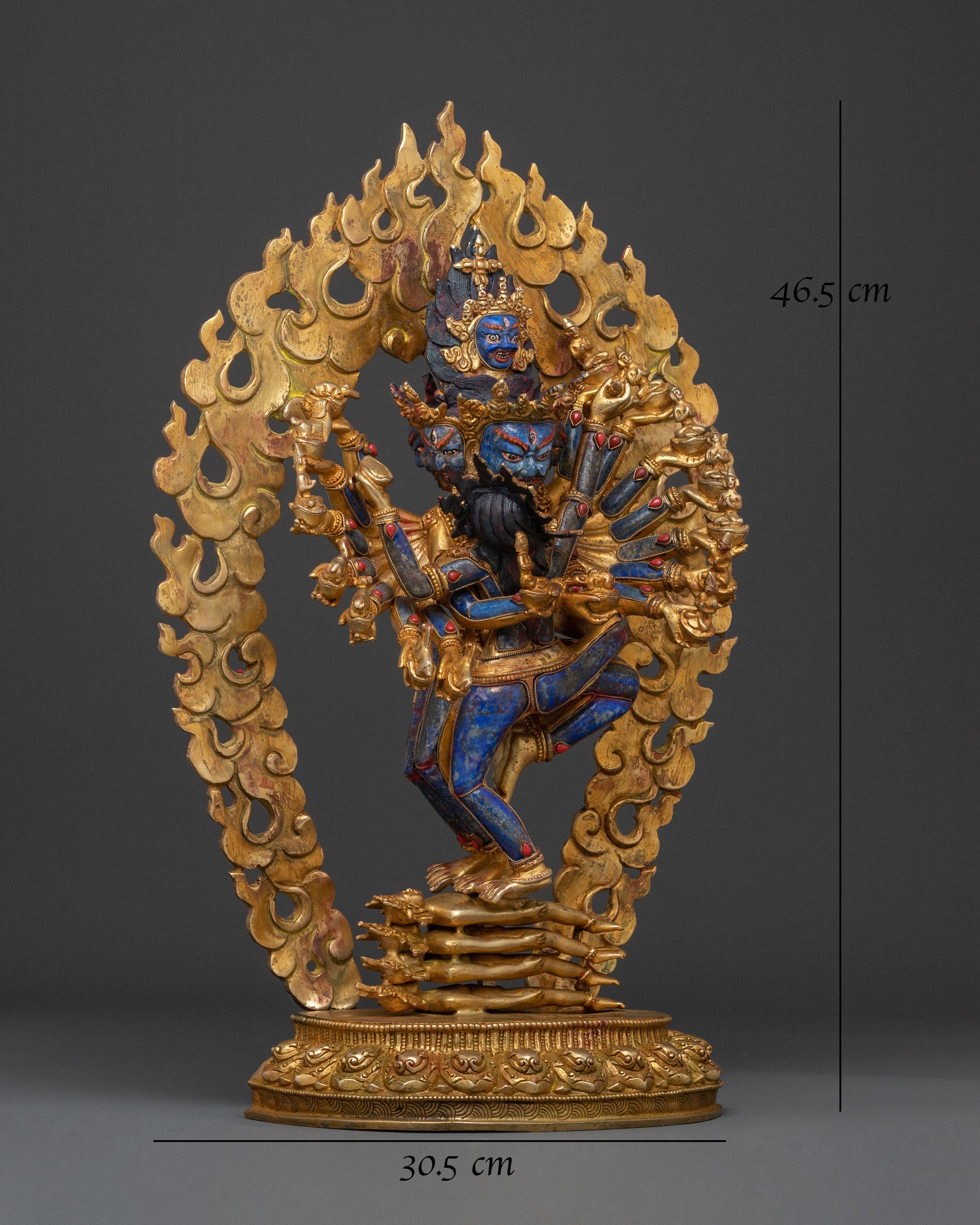 Hevajra Tantric Deity Statue | Union of Wisdom and Compassion
