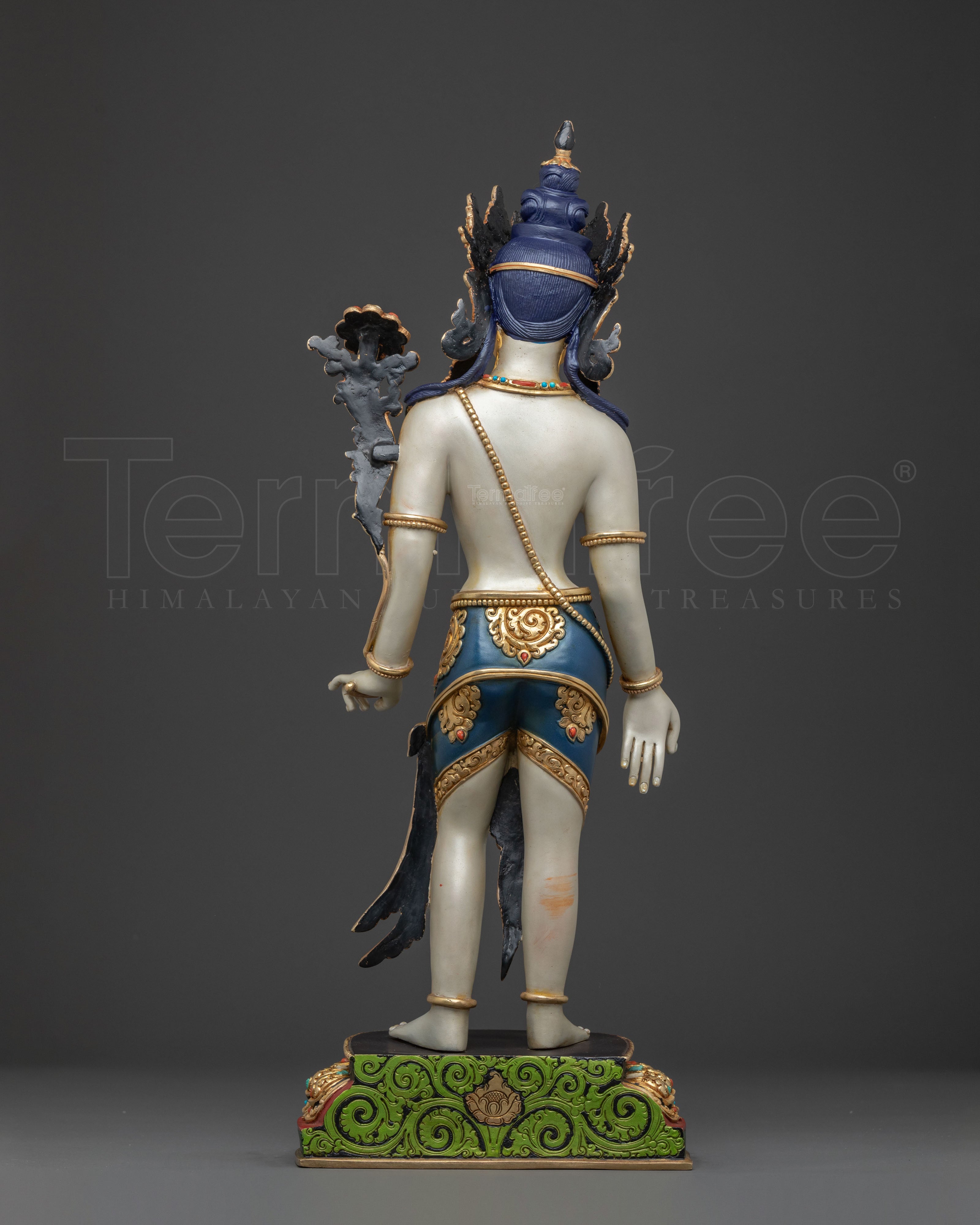 Lokeshwor Meditation Statue | 24K Gold Gilded
