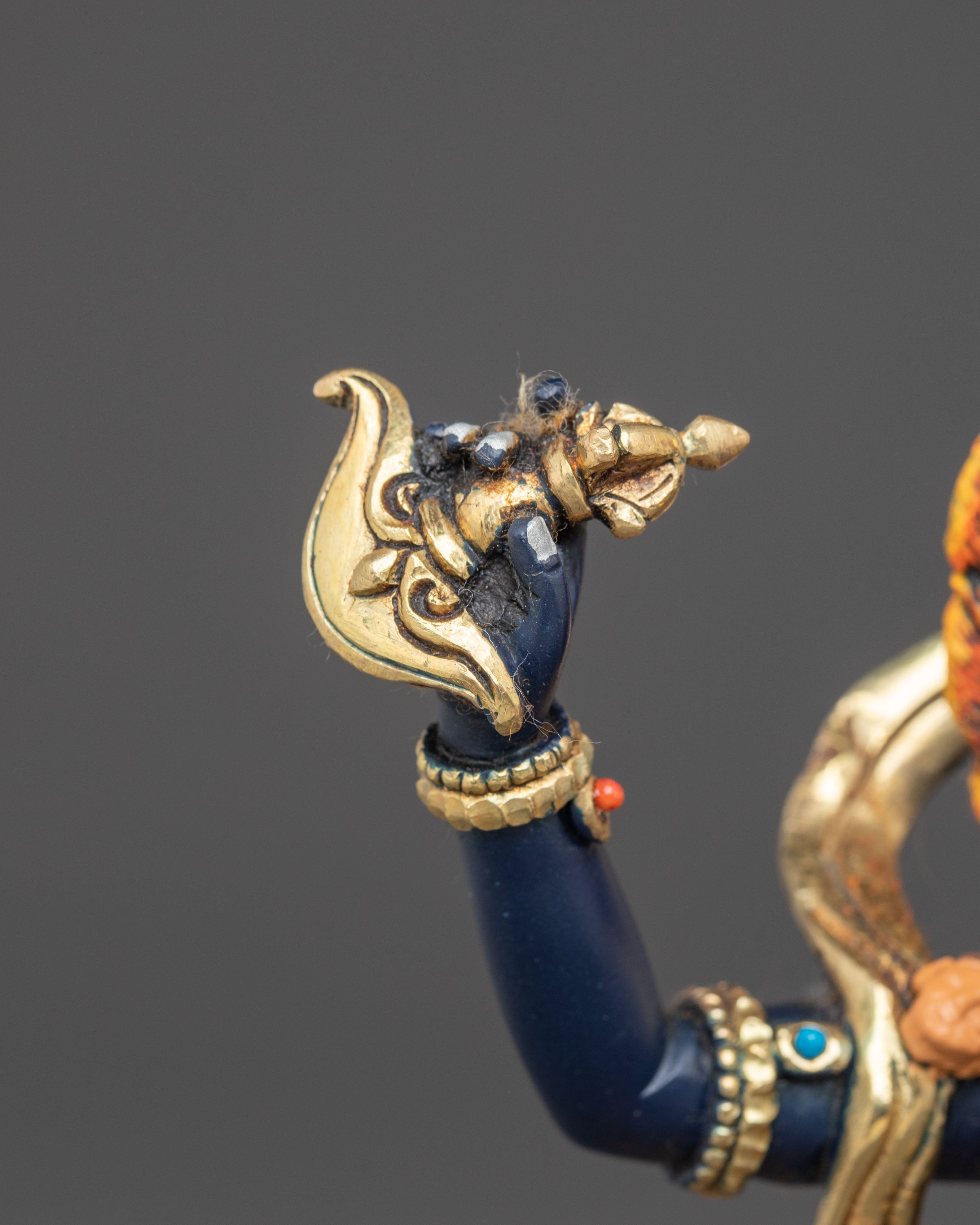 Handcrafted Simhamukha Sculpture | Wrathful Fierce Dharma Protector