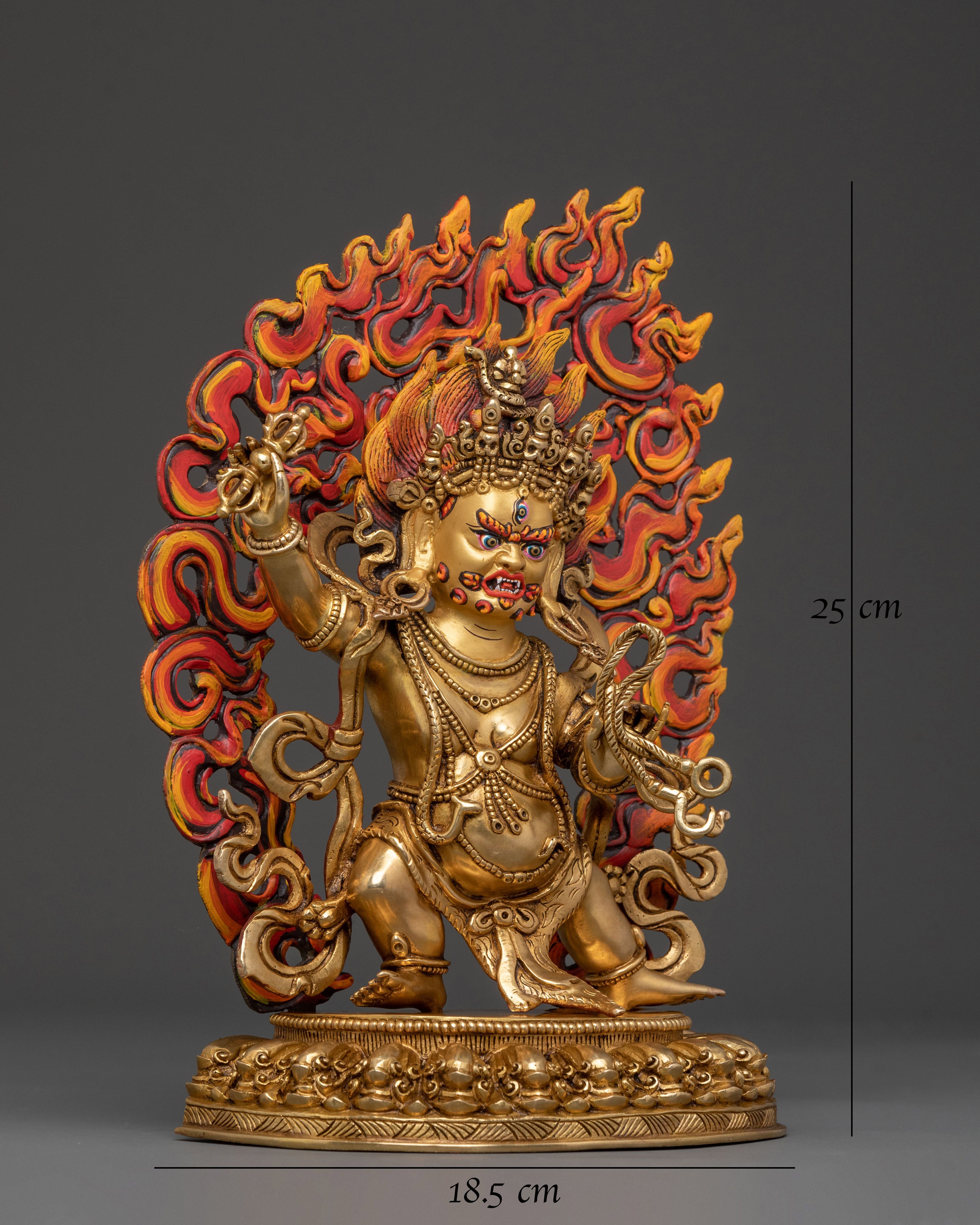 Vajrapani Sculpture | Tibetan Buddhist Deity
