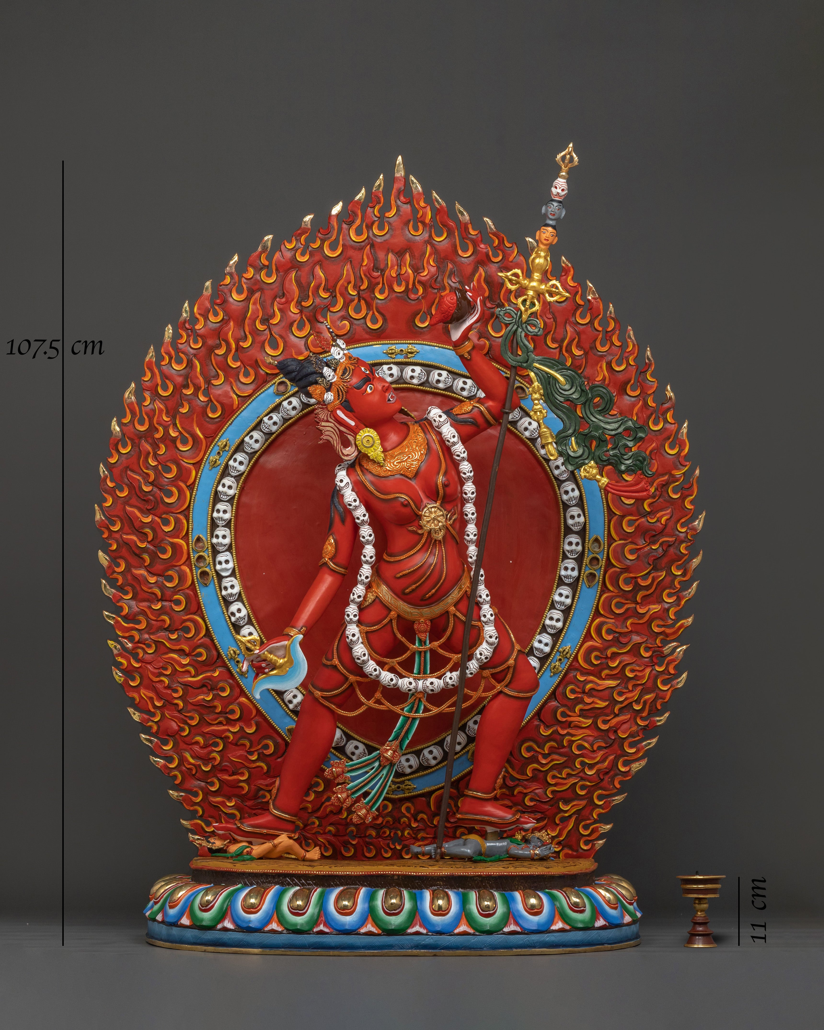 Vajrayogini Sculpture: Tibetan Buddhist Dakini