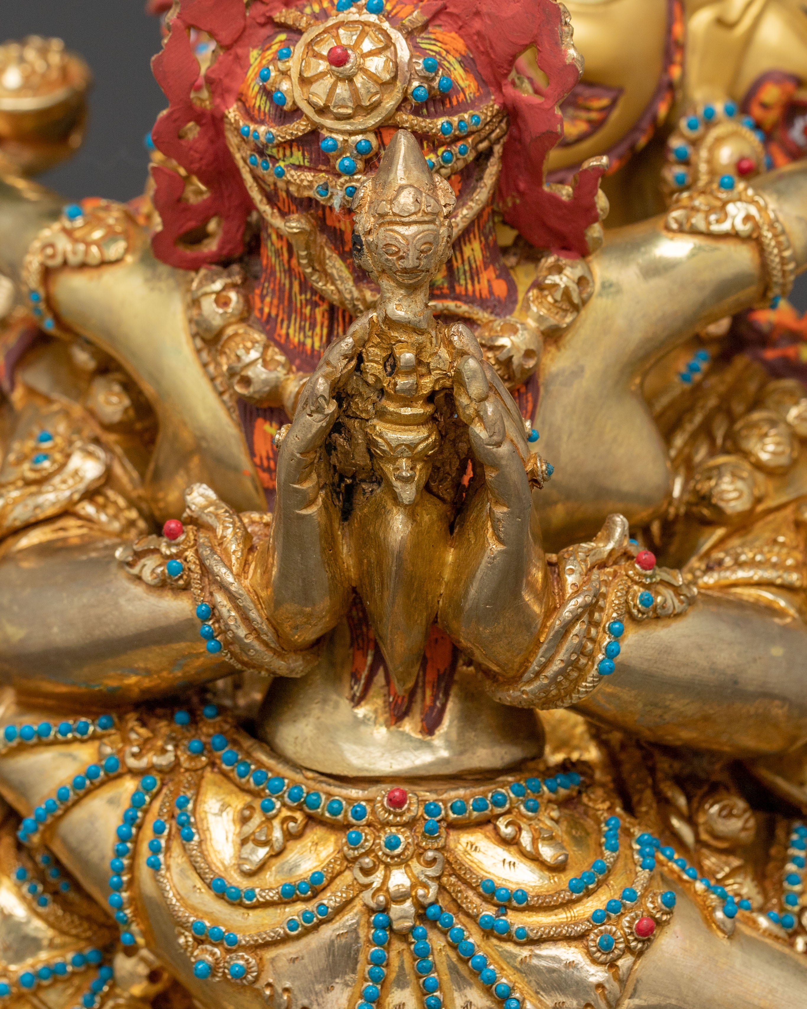 Vajrakilaya Sacred Statue | Wrathful Deity of Purification and Power