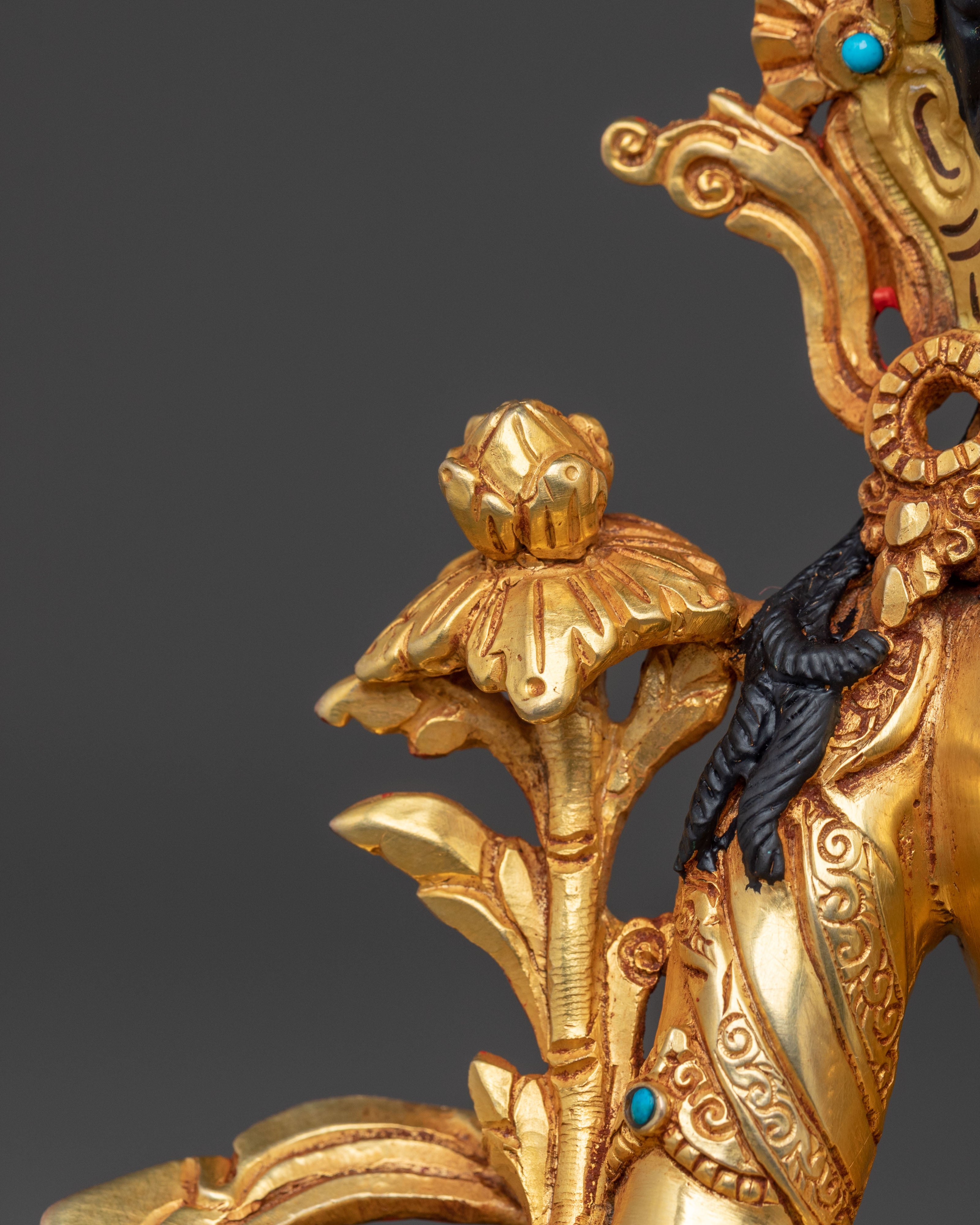 Celestial Green Tara Blessing Statue | Mother Figure
