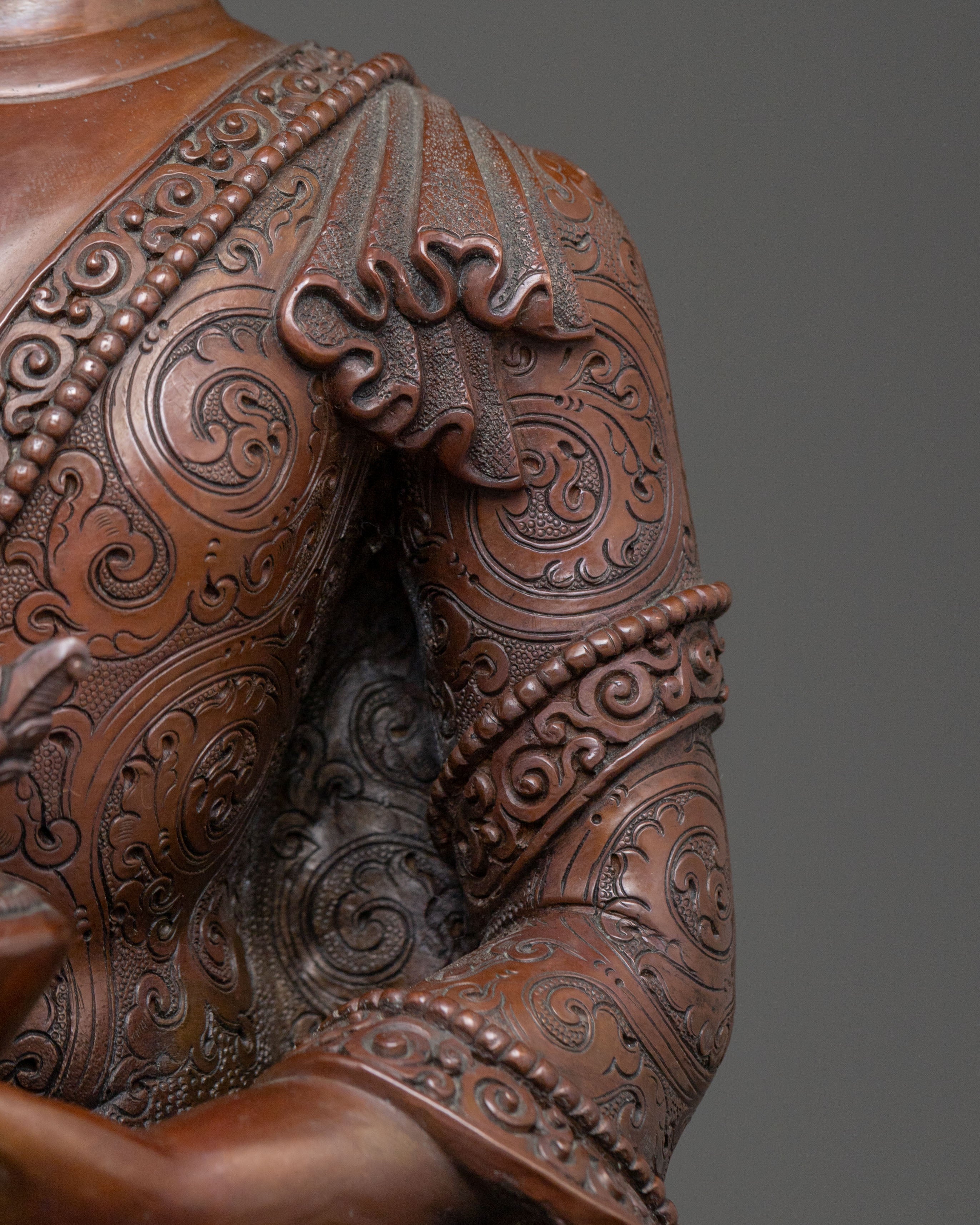 Handcrafted Medicine Buddha Statue: Spiritual Healing