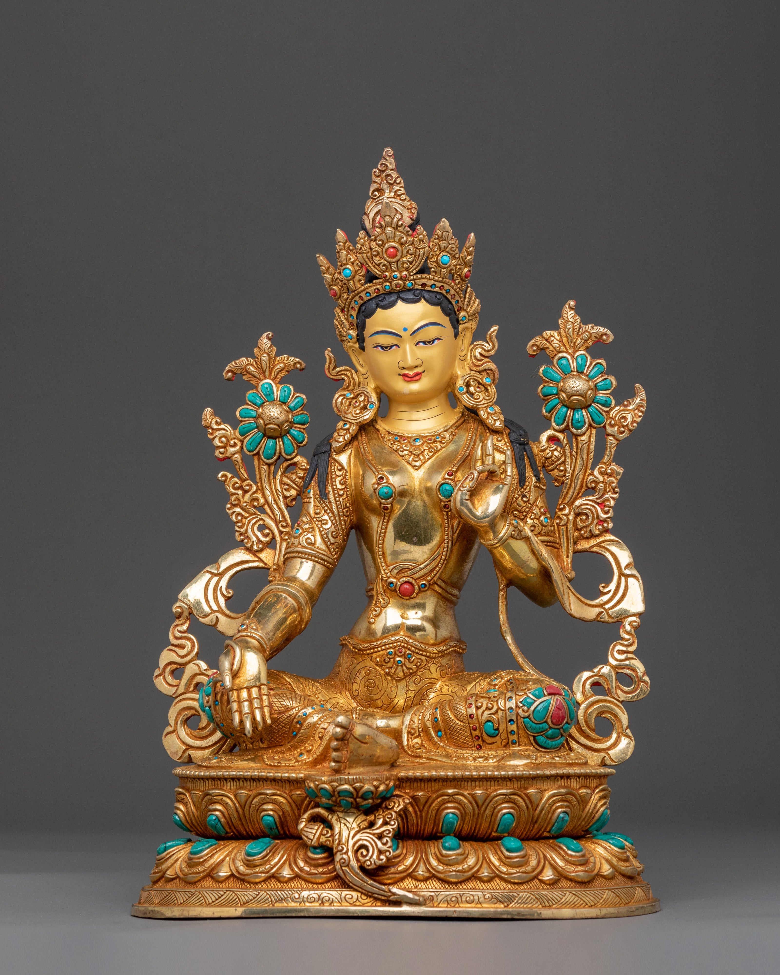 Green Tara Statue 