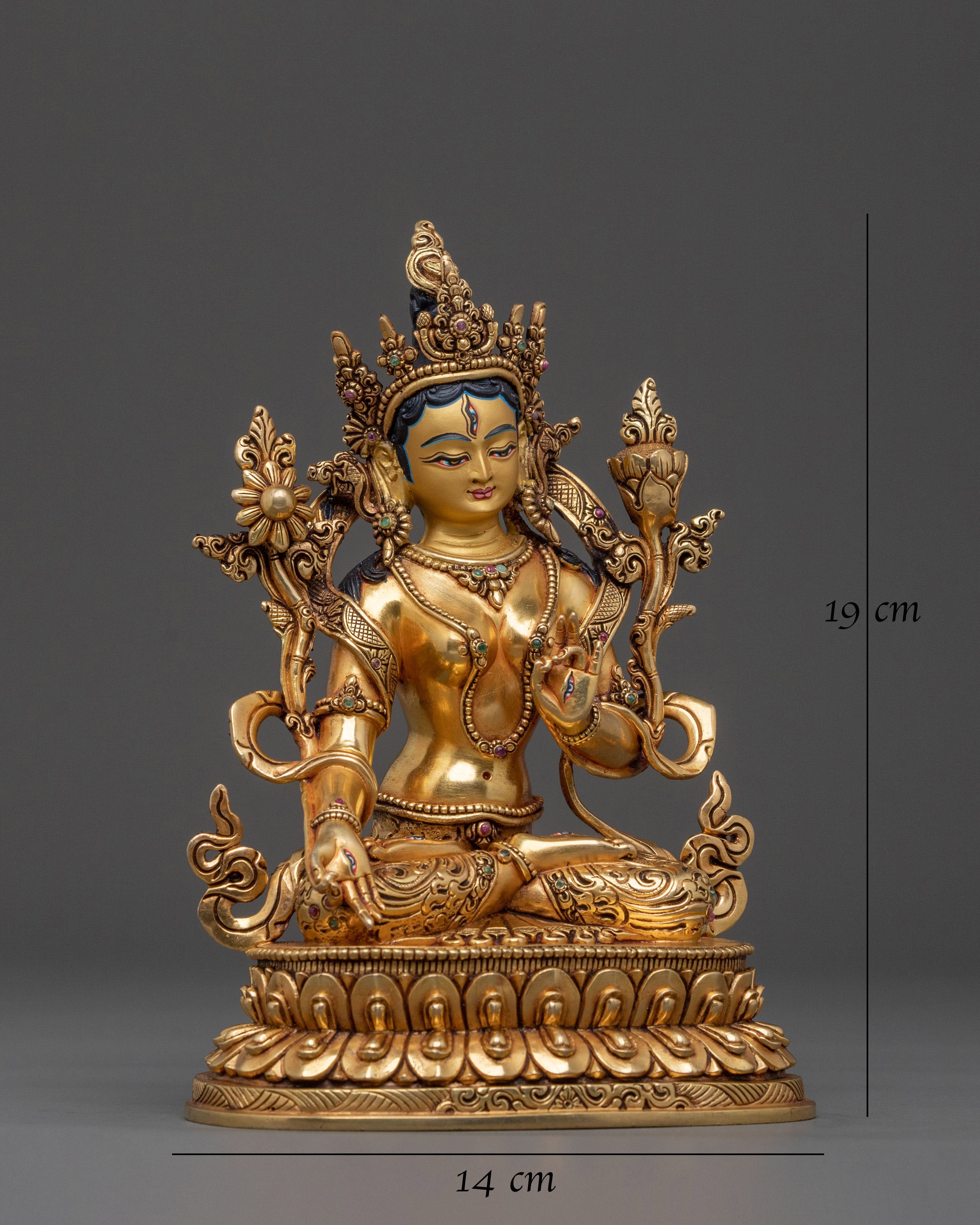 Goddess White Tara Statue | Tibetan Buddhist Goddess