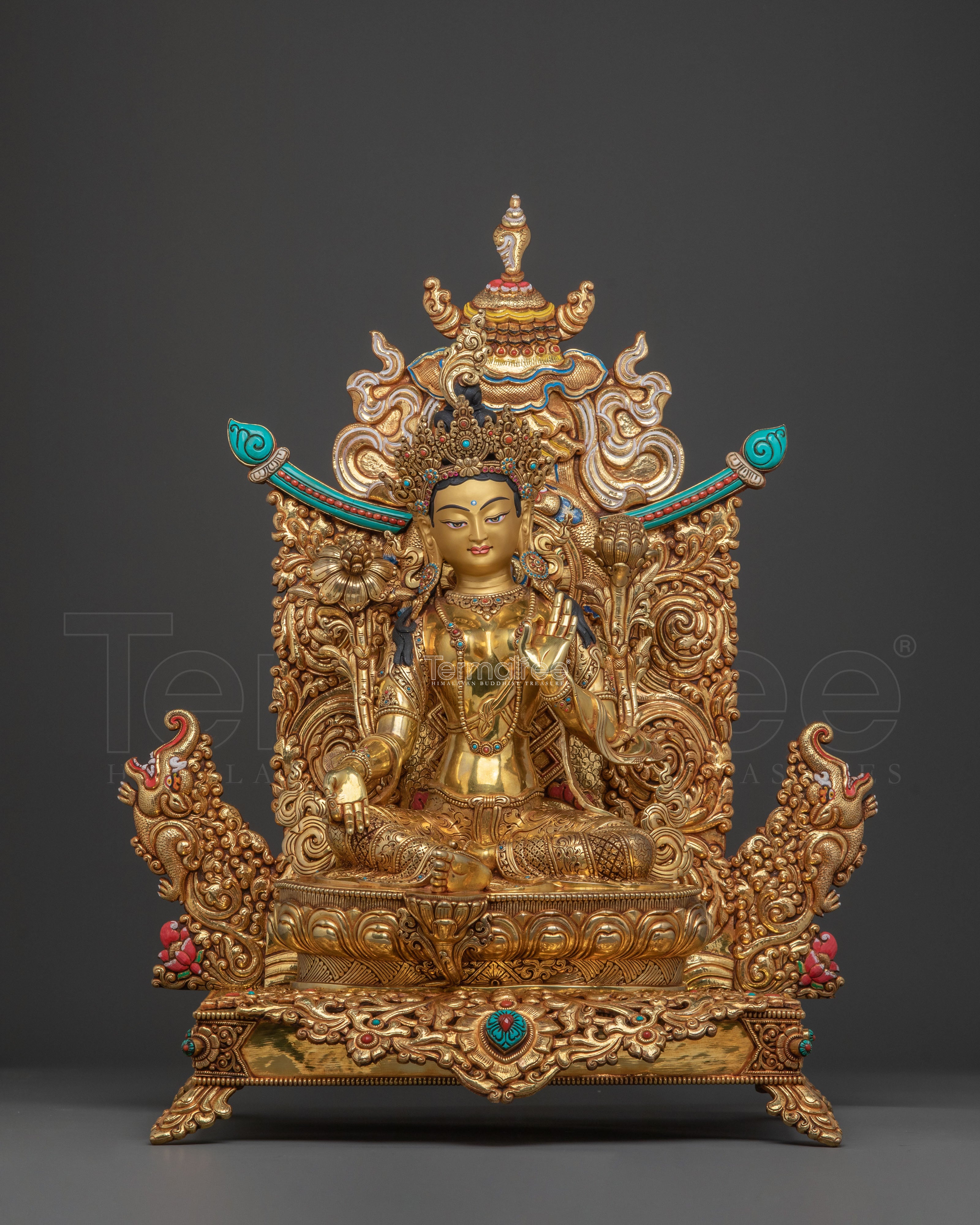 Green Tara Statue 