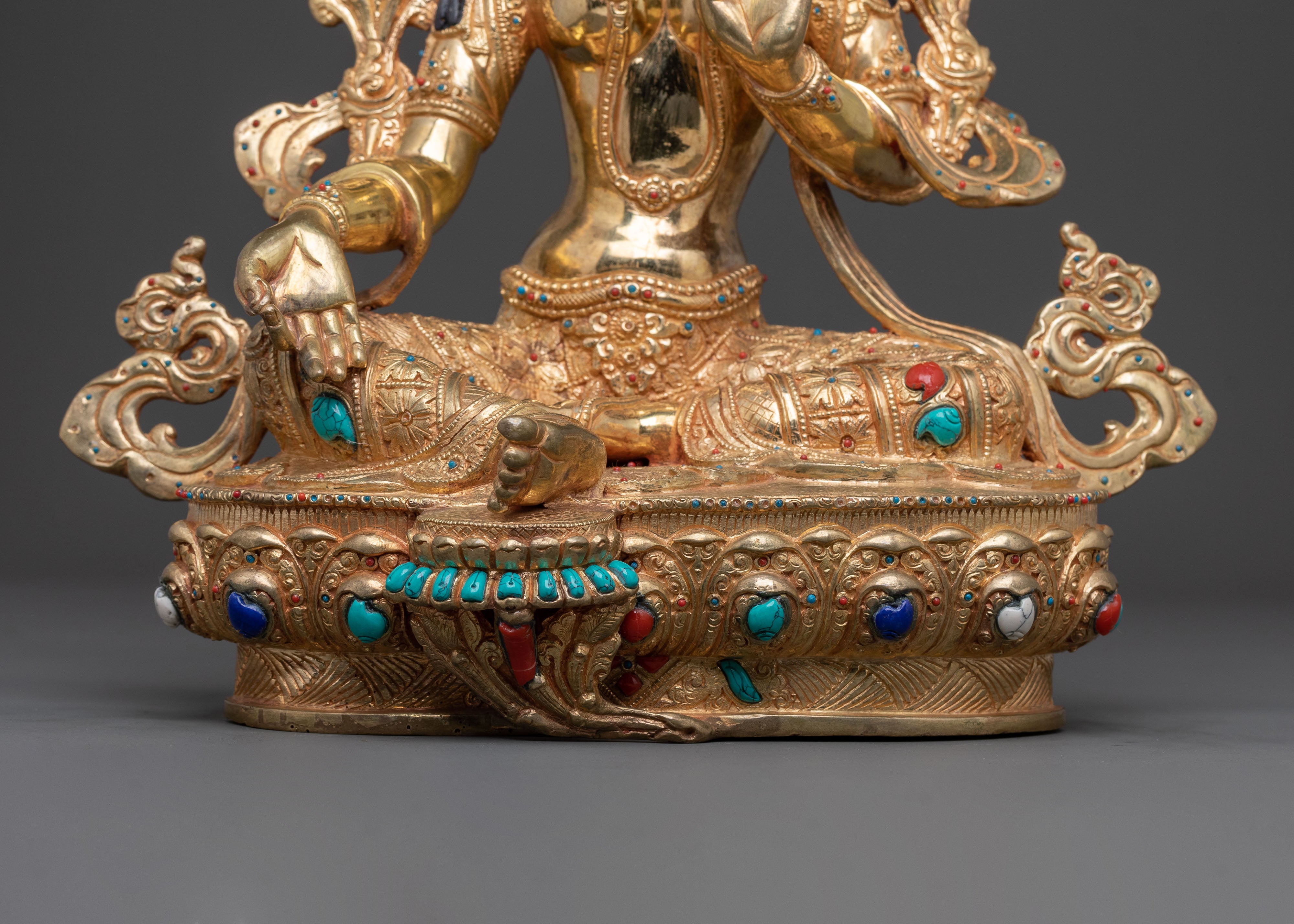 Mother  Green Tara Blessing Statue | Spiritual Guardian