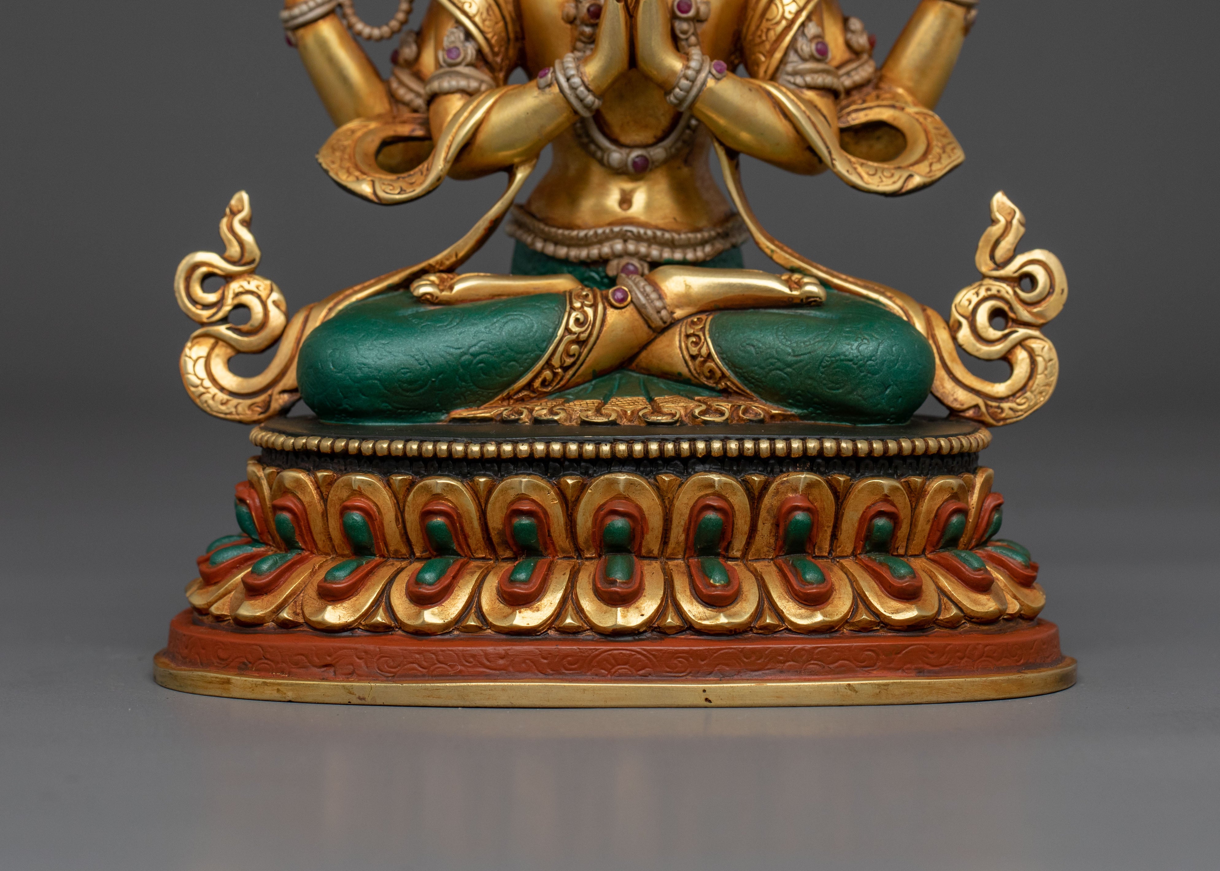 Chenrezig Compassionate Statue | Buddhist Sculpture for Compassion