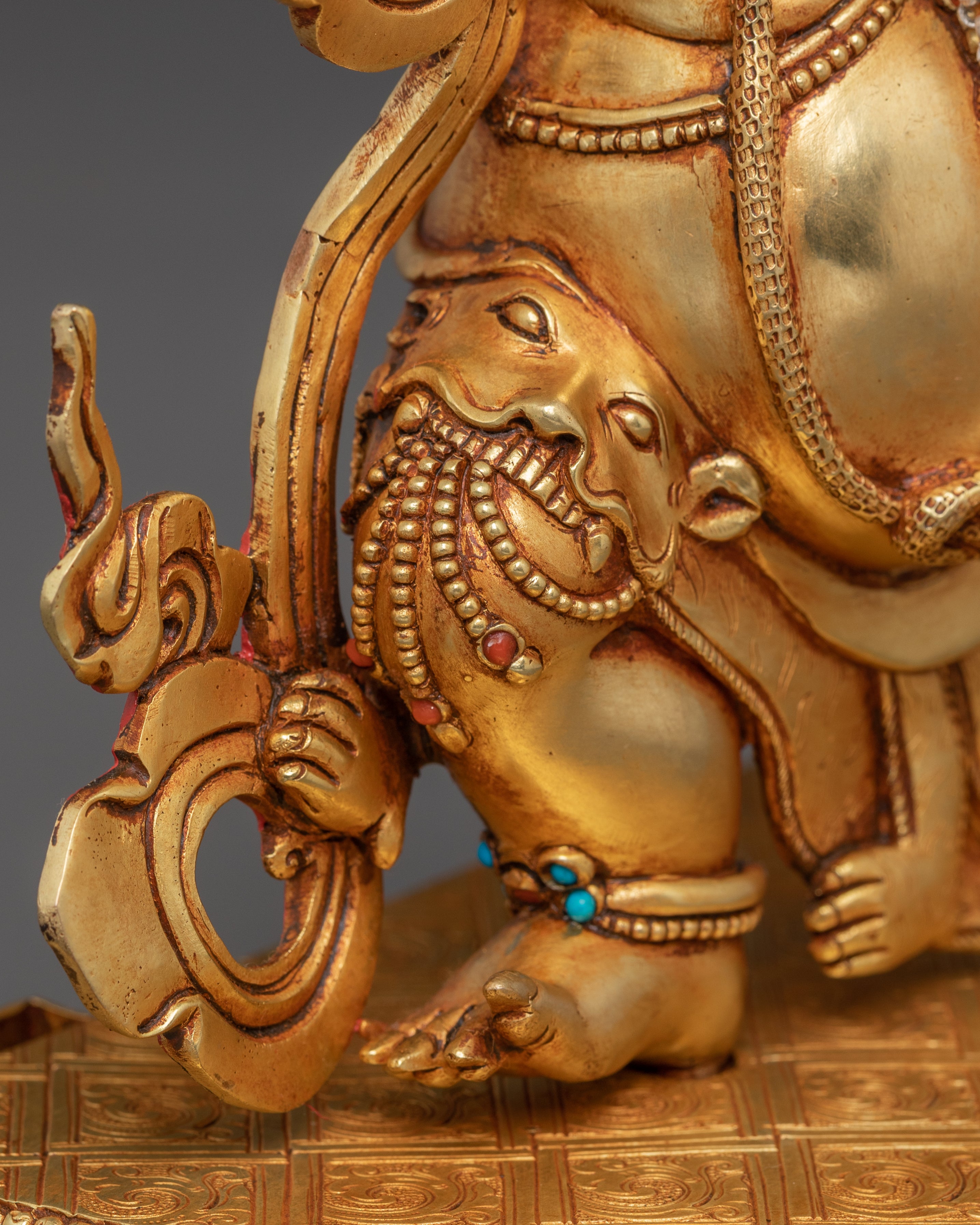 Sculpture of Wrathful Bodhisattva Vajrapani | Vajrayana Protector
