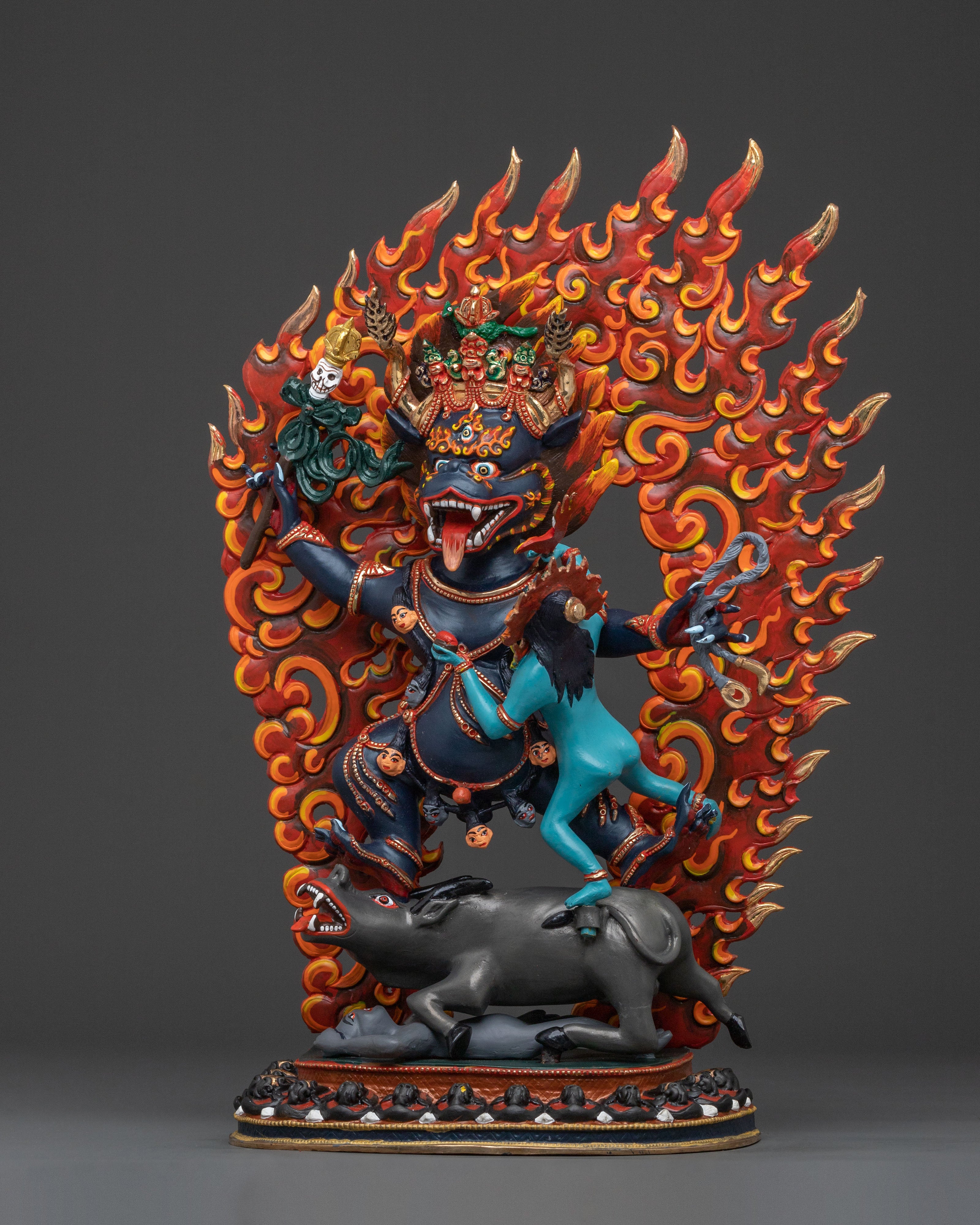 Yama Dharmaraja Sculpture | Guardian of Dharma