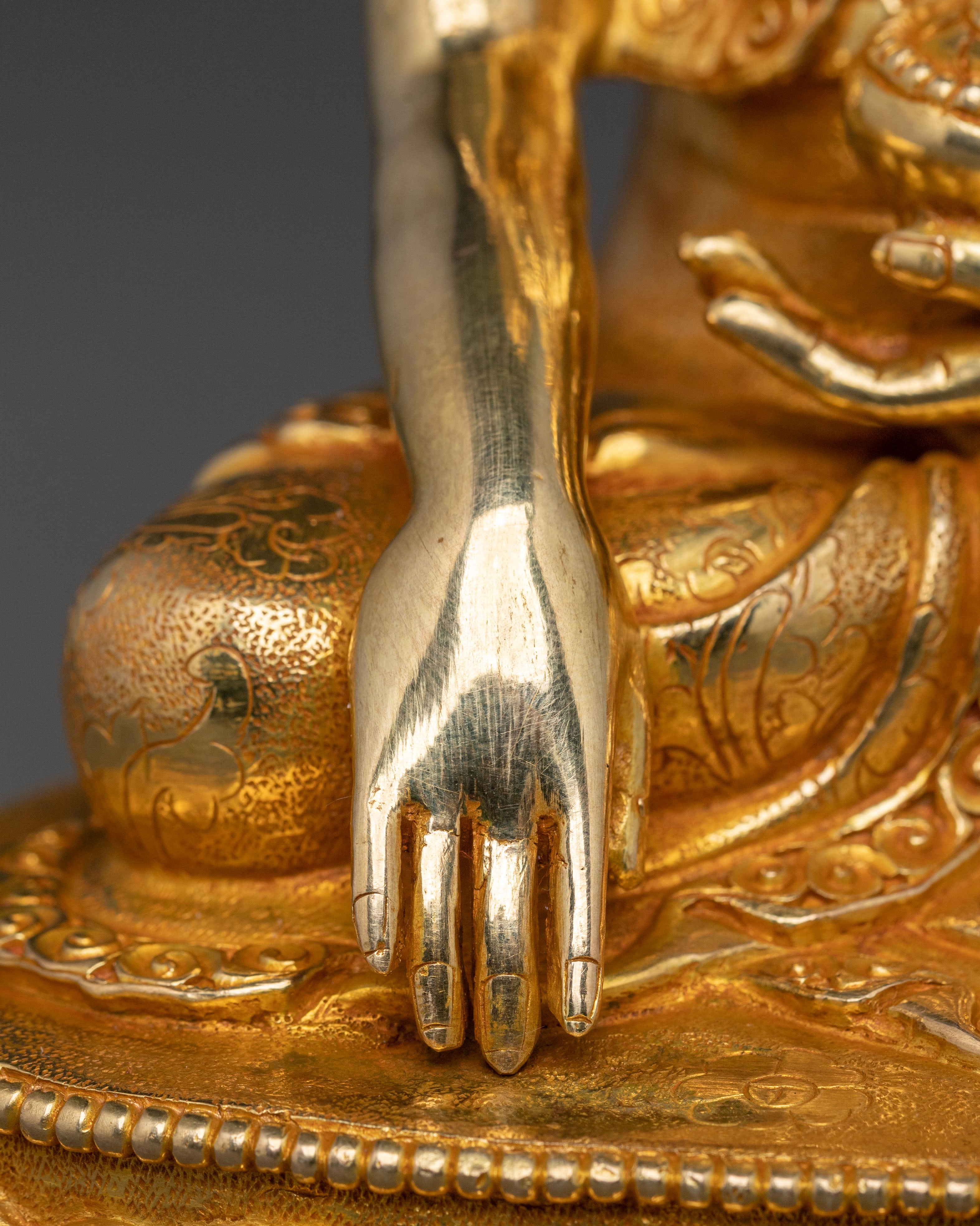 Handcrafted Statue of Shakyamuni Buddha | Spiritual  Figurine