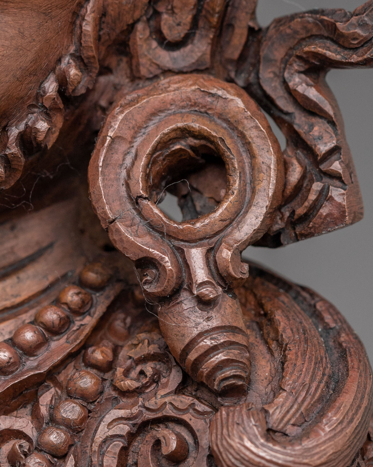 Dzambhala Oxidized Statue | Buddhist God of Wealth