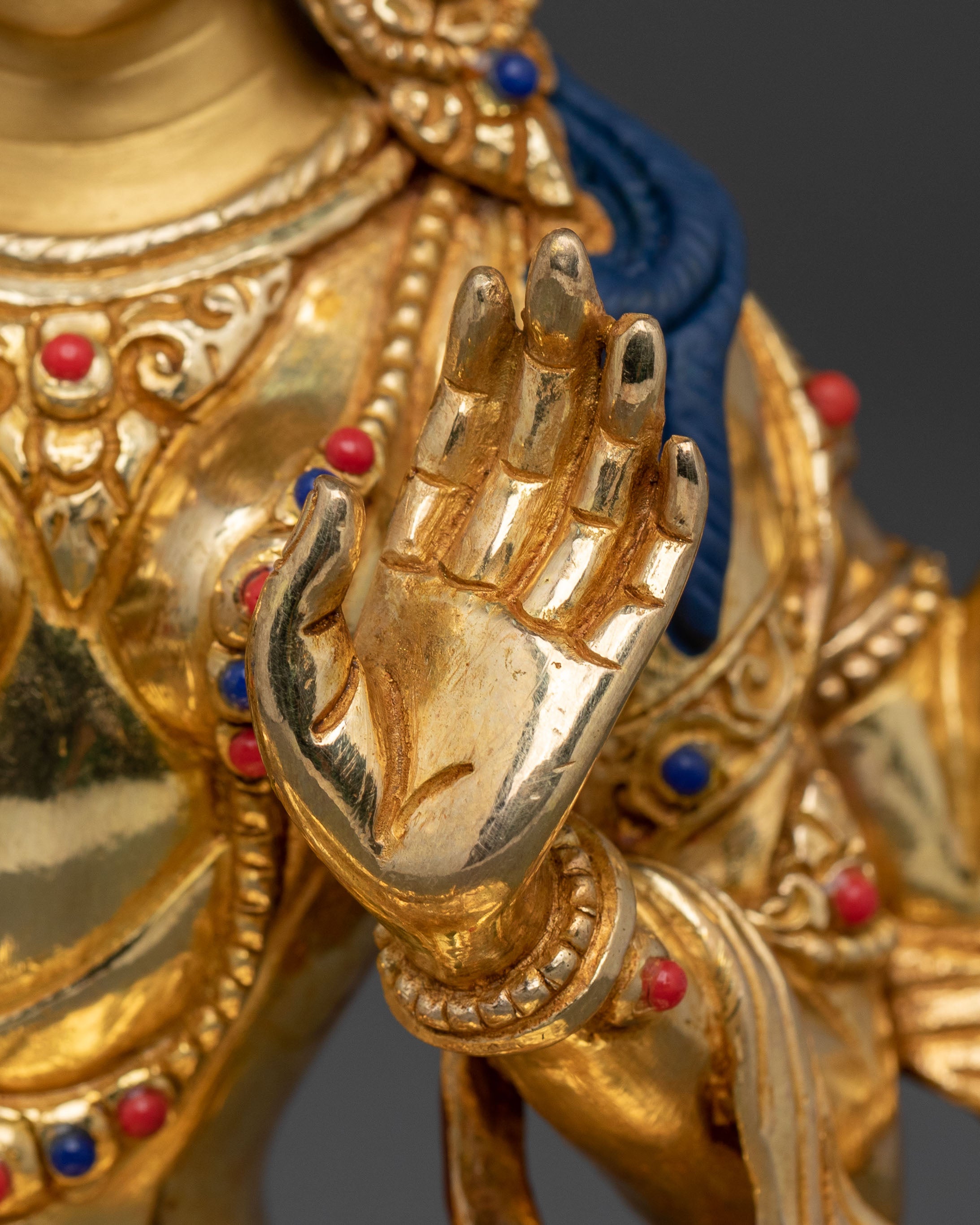 Laxmi devi spiritual statue | 24K Gold Gilded