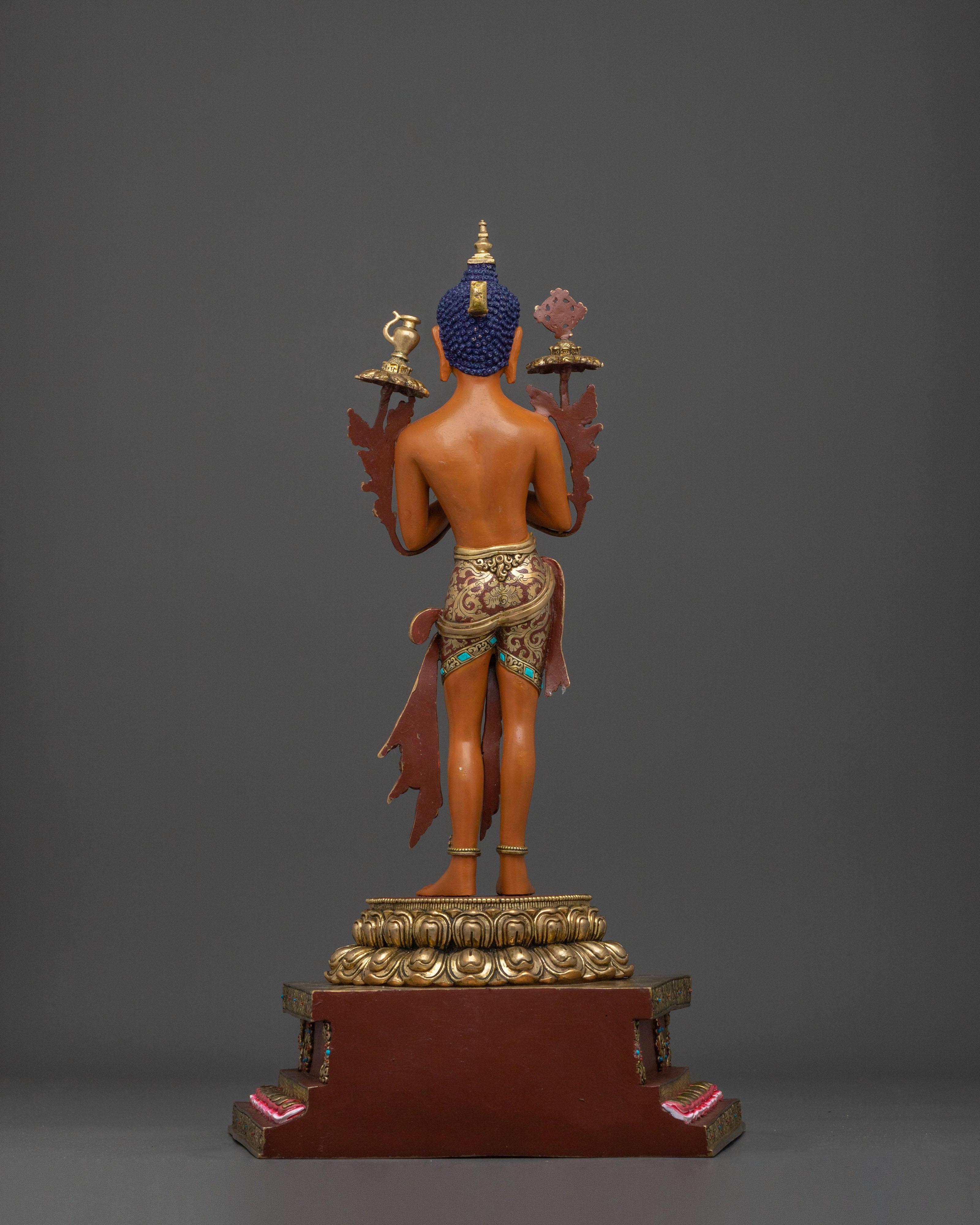 Handmade Maitreya Buddha Sculpture | Tibetan Buddhist Statue