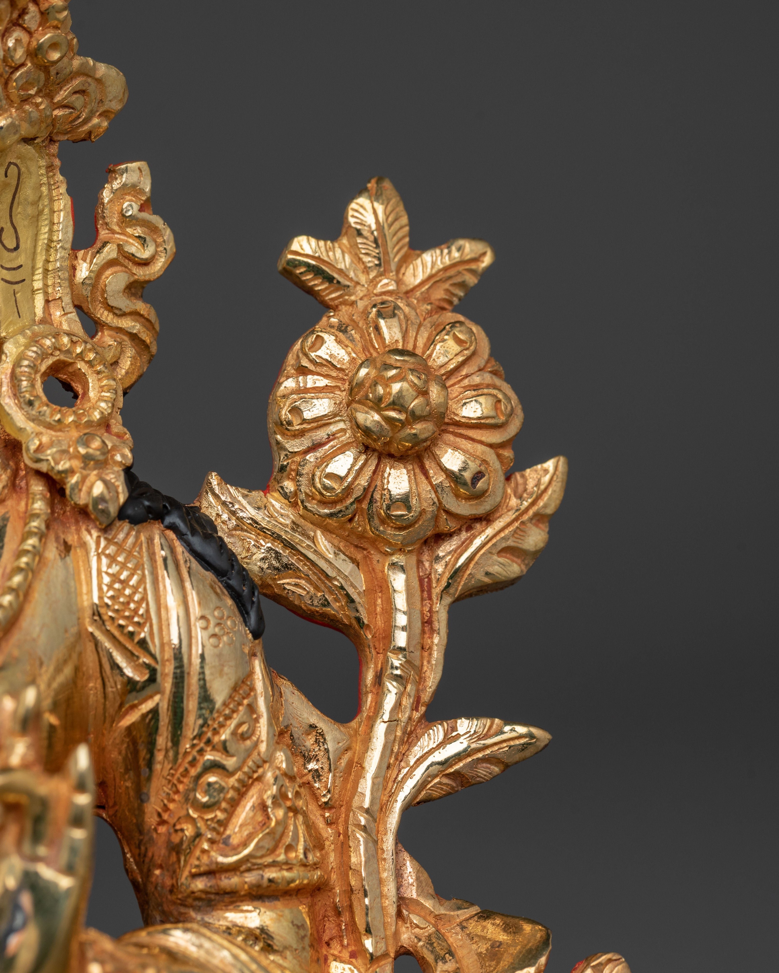 White Tara Sculpture | Seven Eyed Goddess