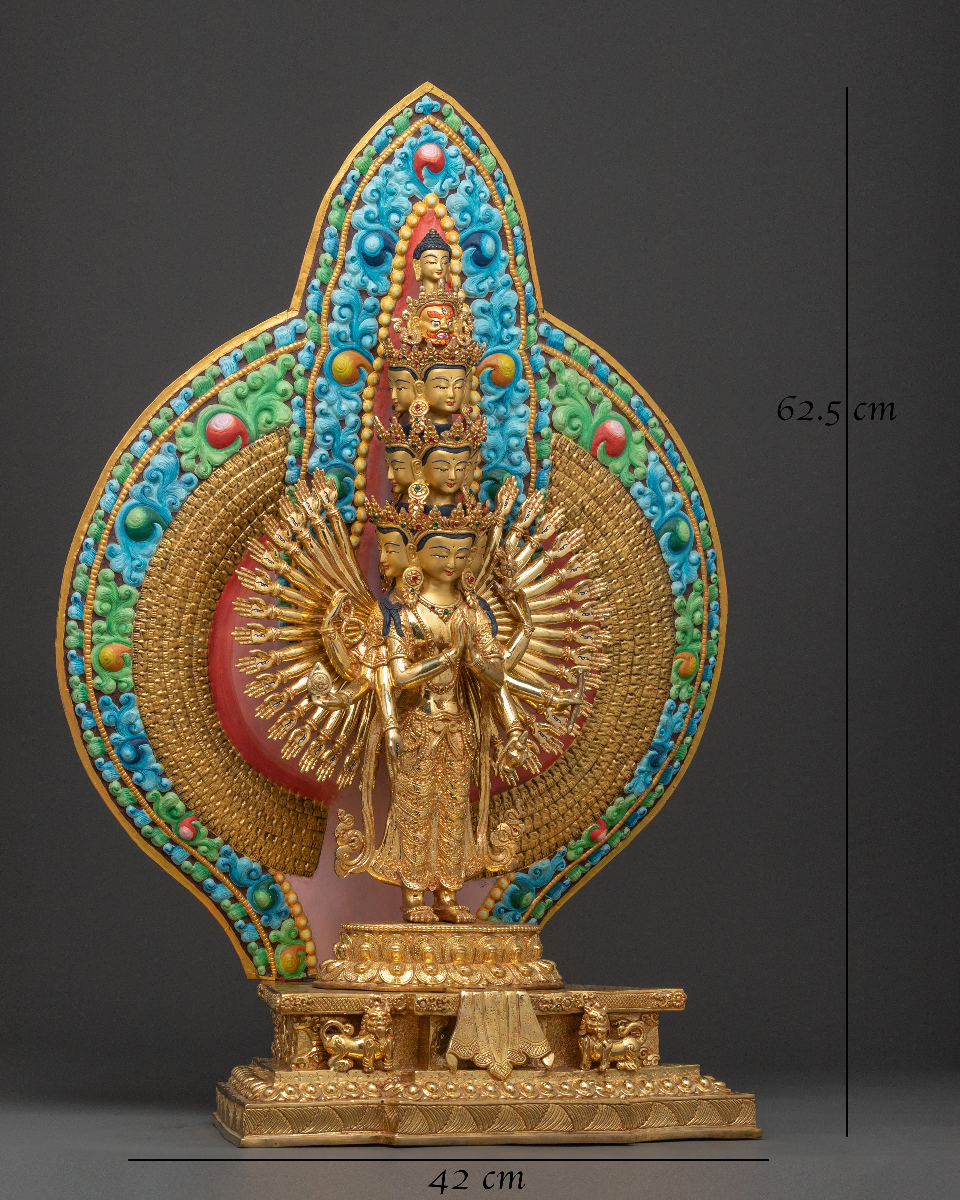 1000 Armed Chenrezig Statue | Made in Nepal
