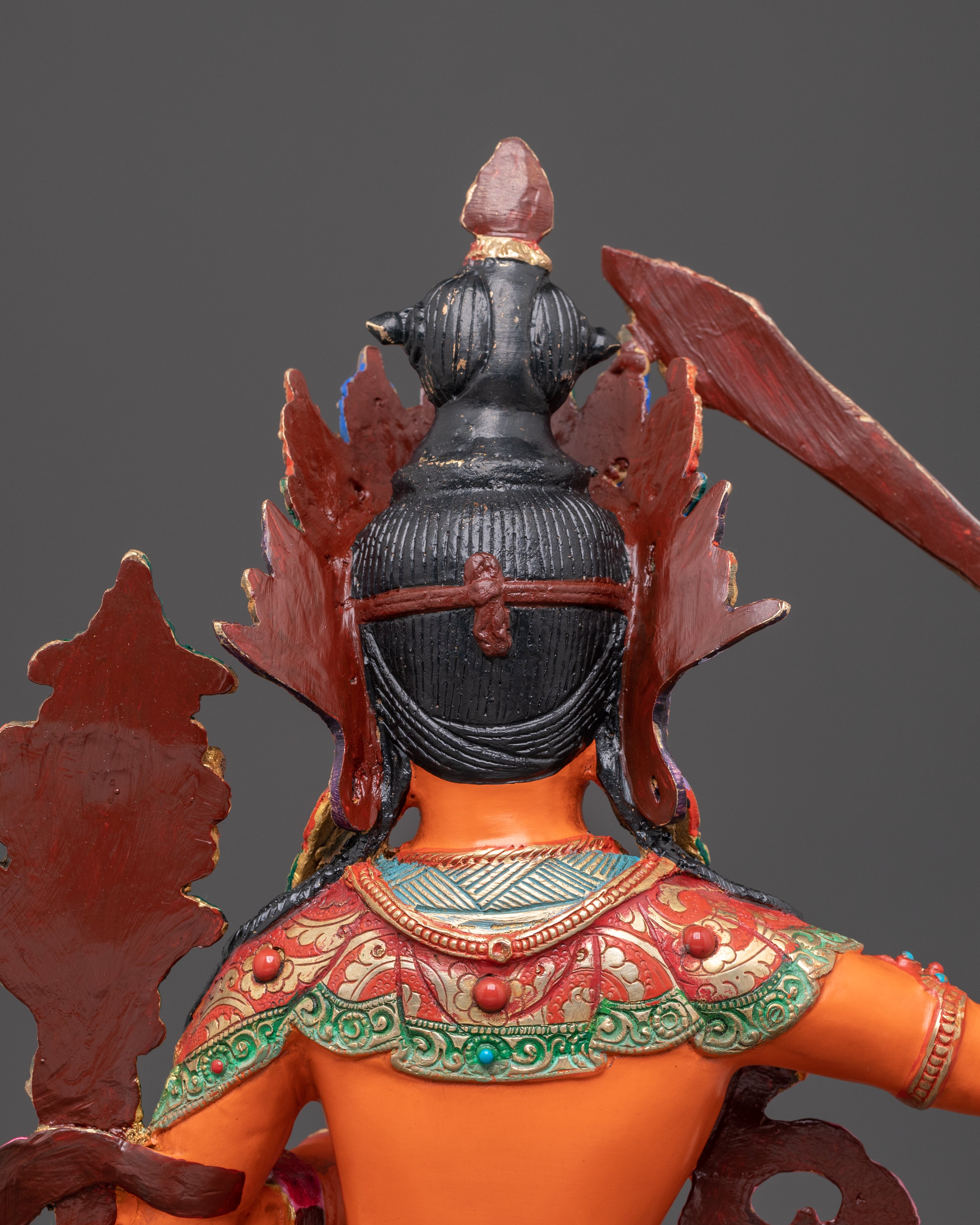 Himalayan Handcrafted Statue of Bodhisattva Manjushri