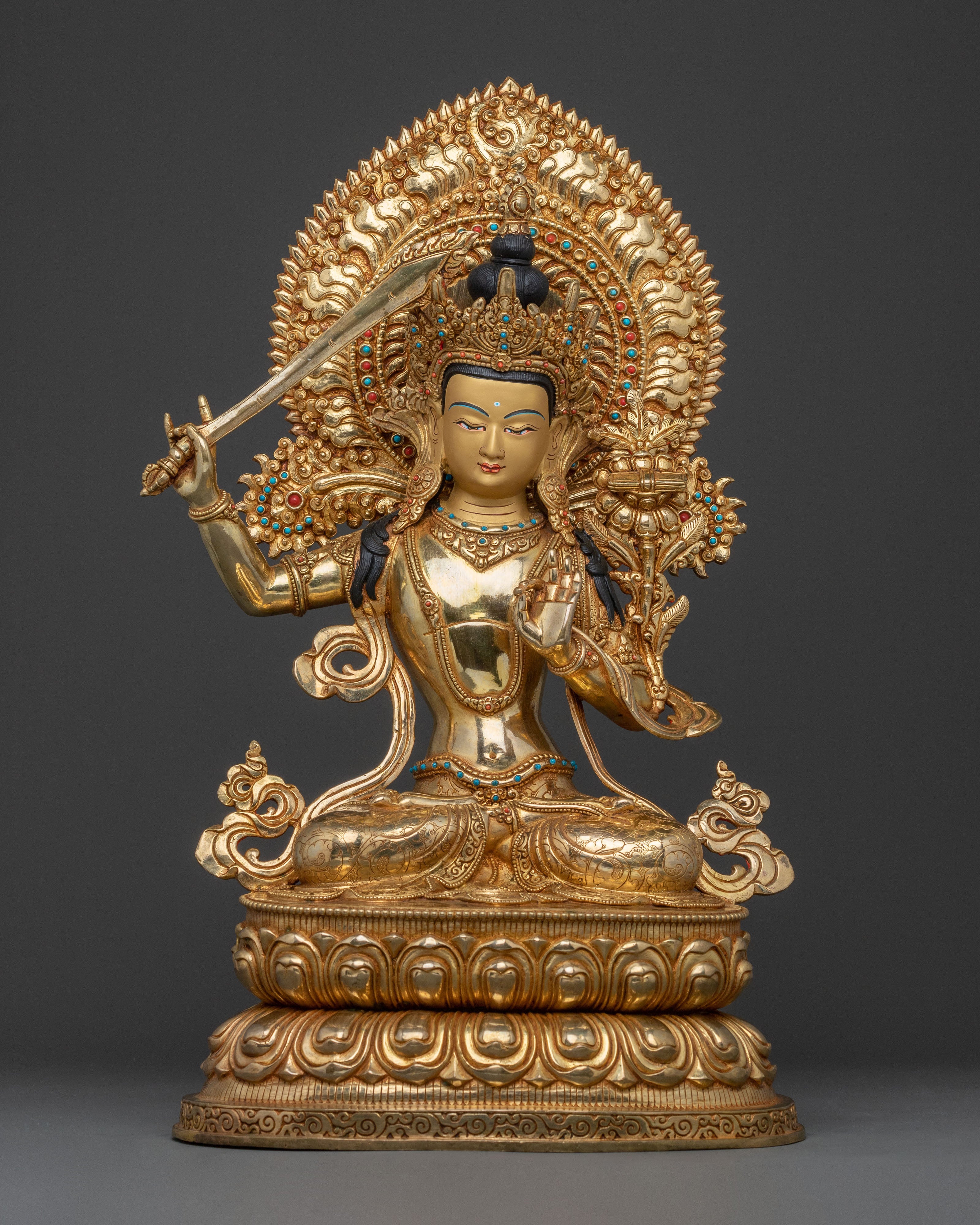  Manjushri Spiritual Statue