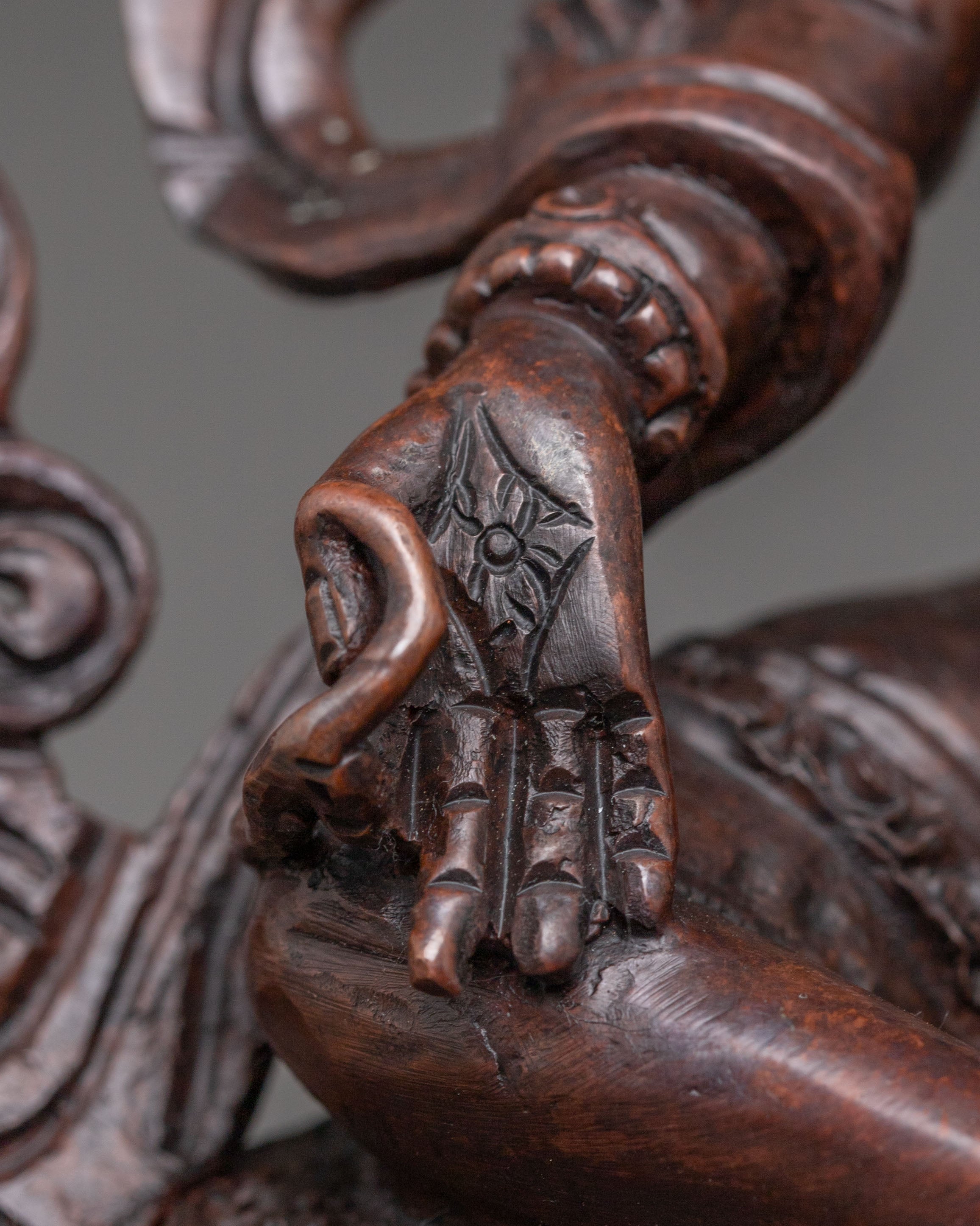 Handcrafted Shyama Tara Oxidised Statue | Home Decor and Meditation