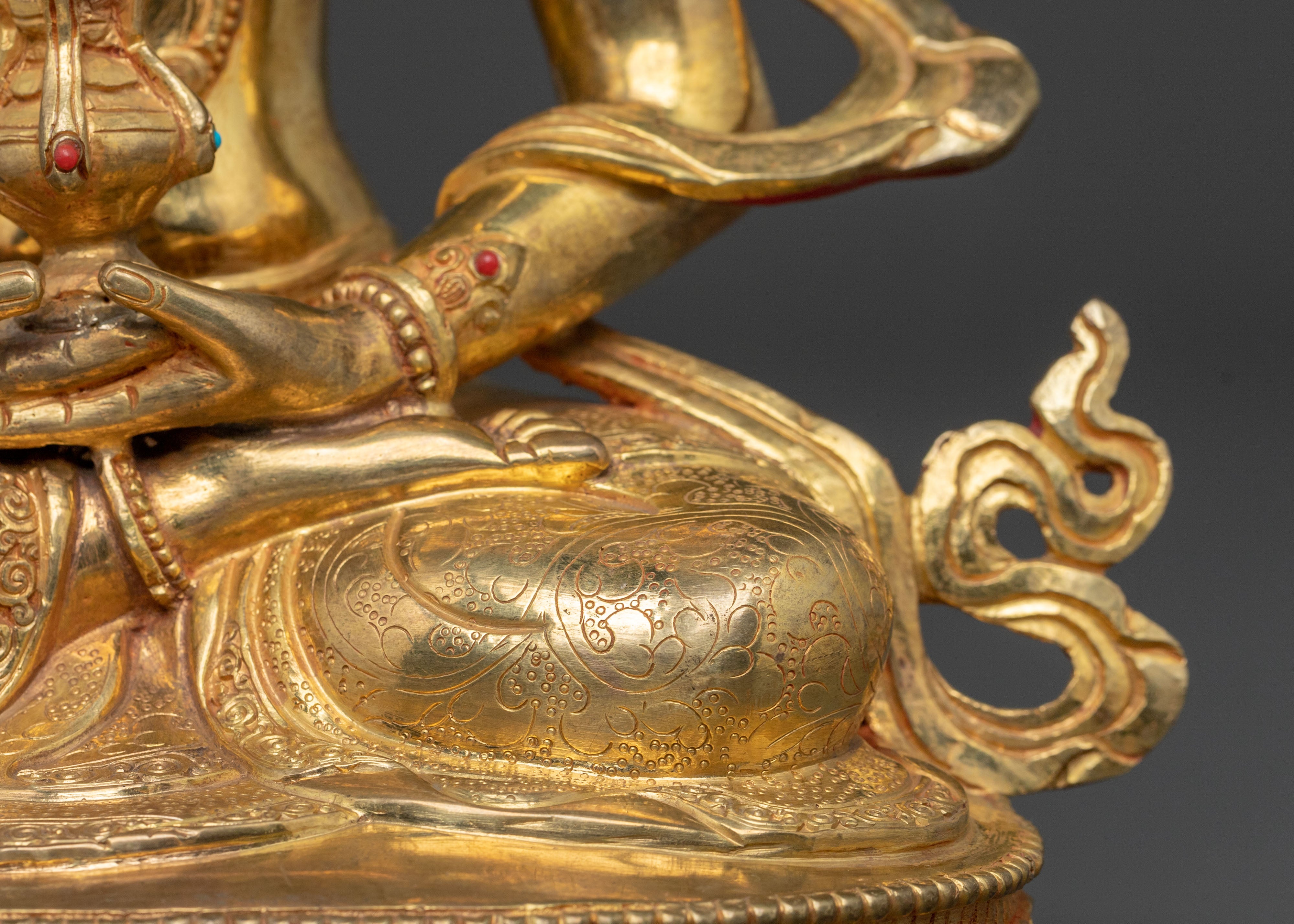 Handcrafted Amitayus Divine Figurine | Buddha of Infinite Life and Longevity