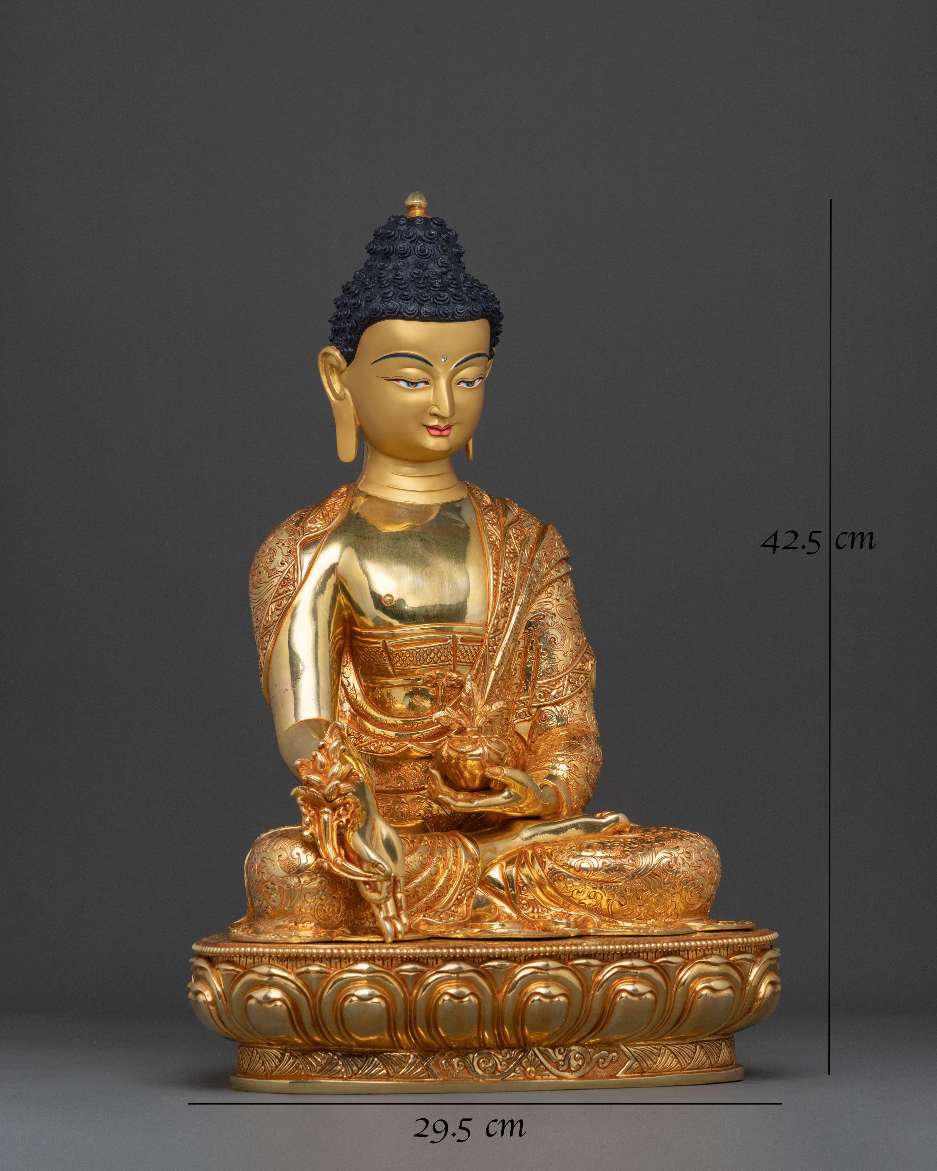 Medicine Buddha Sculpture for Home Shrine