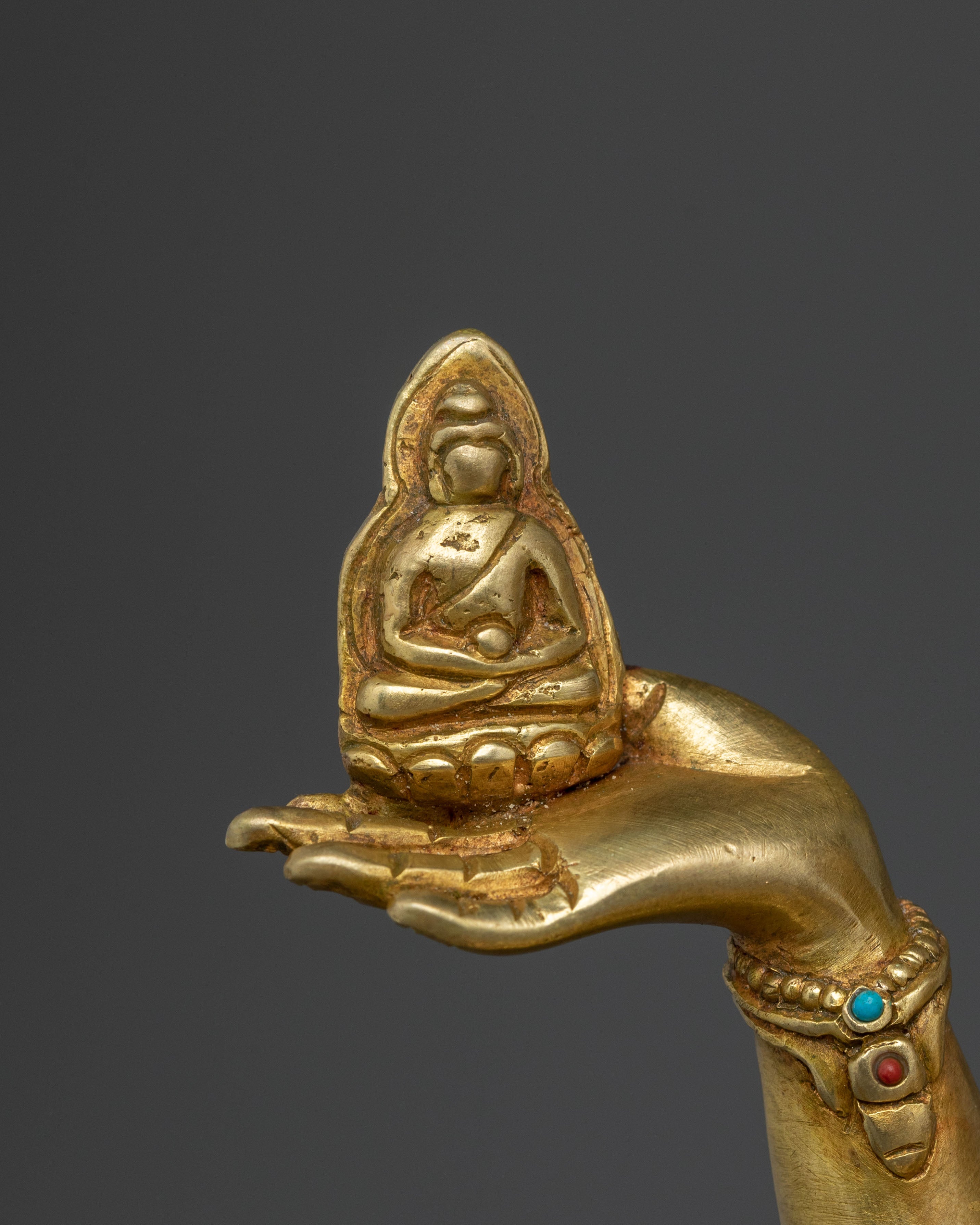 Female Deity Namgyalma Statue | Longevity Goddess Sculpture