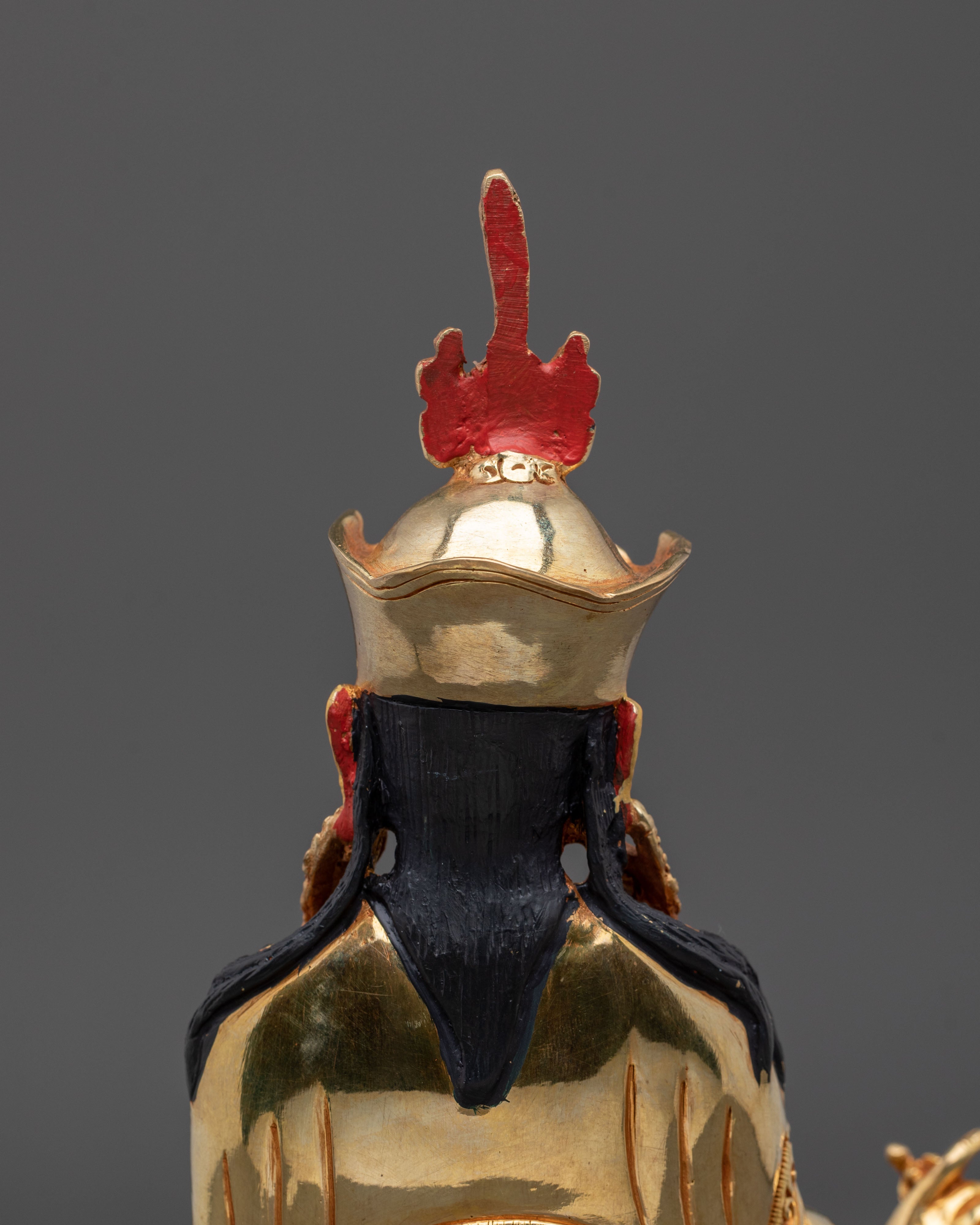 Guru Rinpoche Statue | 24K Gold Gilded Sculpture