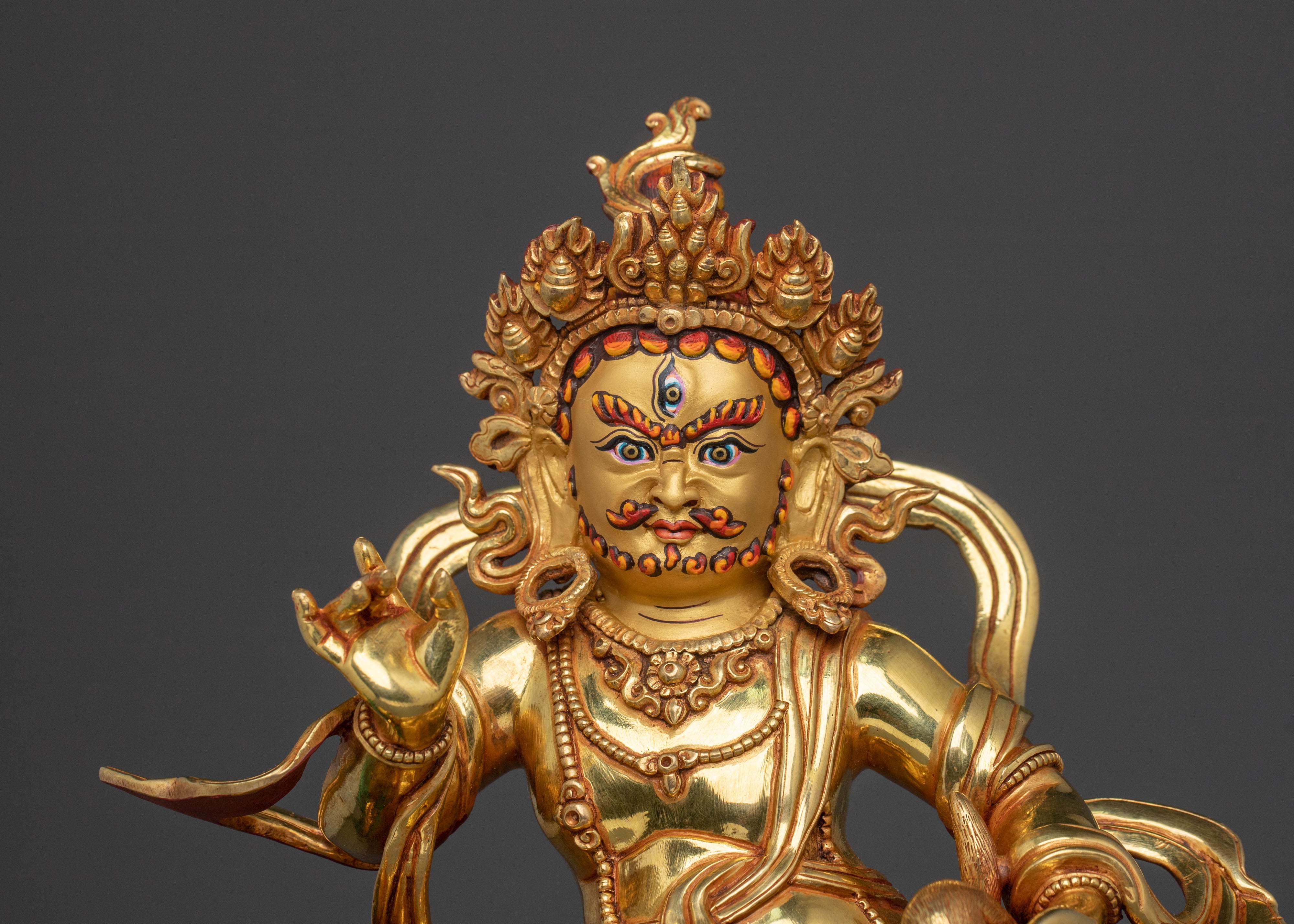 Namtoshe Statue | Tibetan Wealth Deity