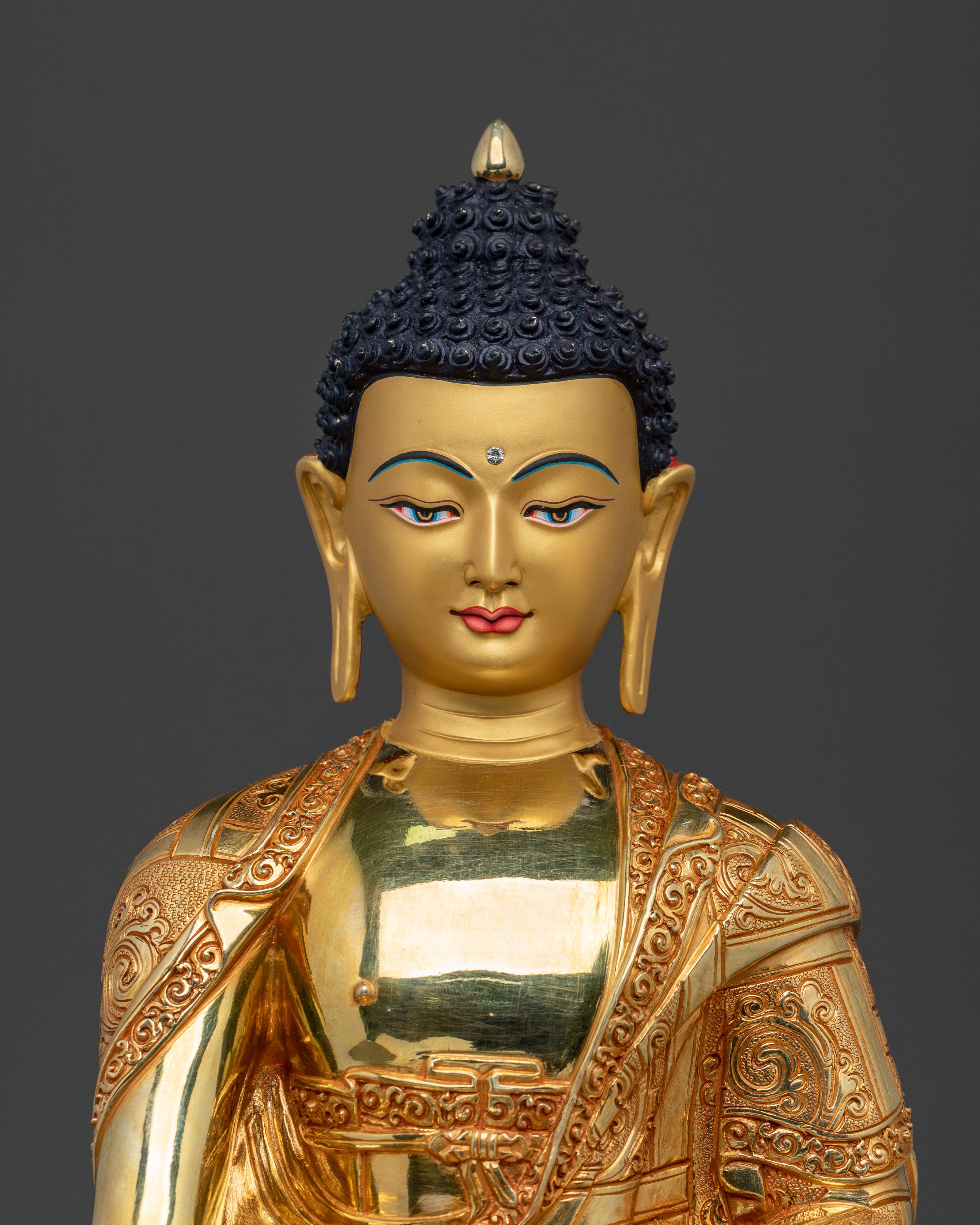 Handcrafted Shakyamuni Buddha Statue | Altar Decor
